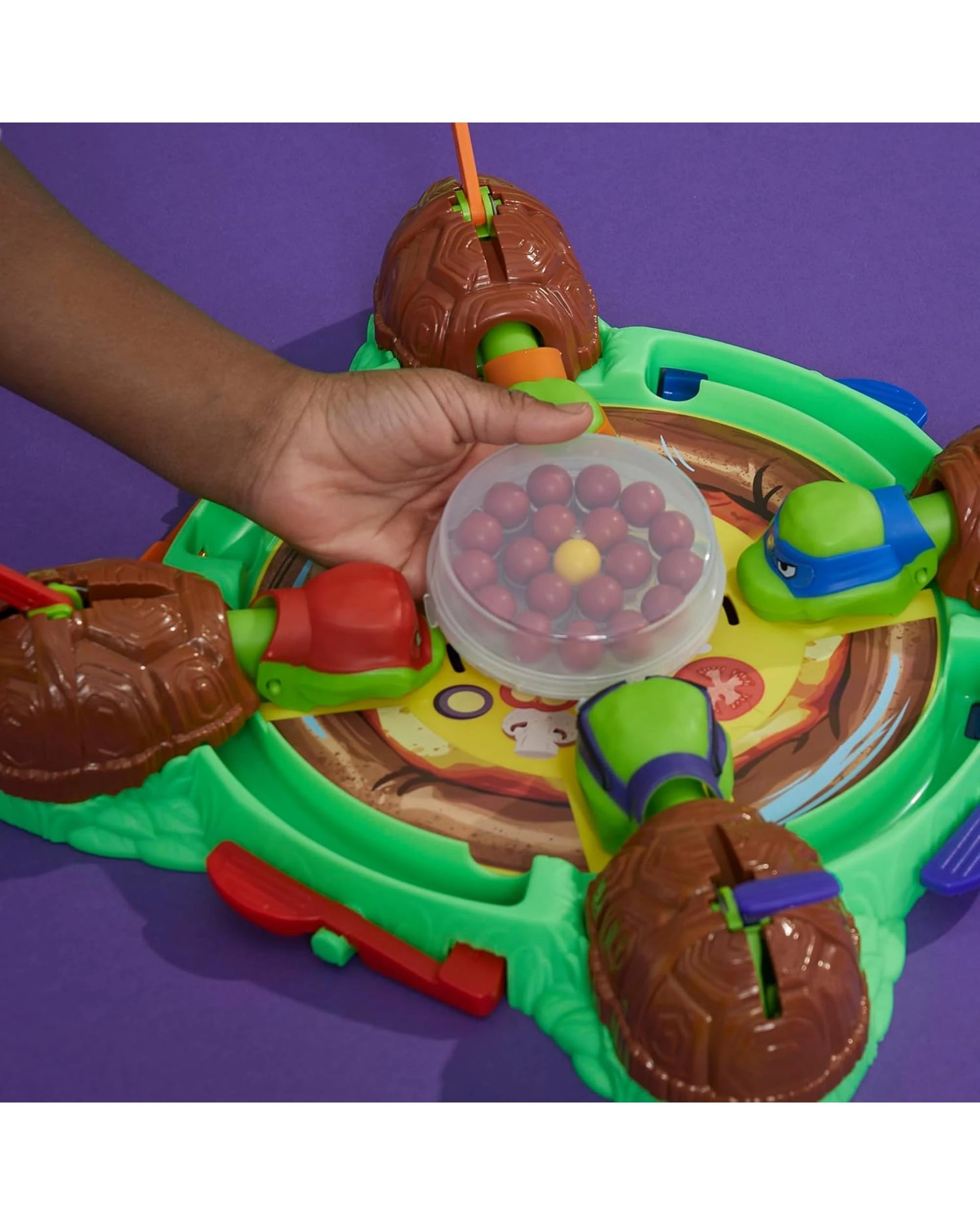 5 Hungry Hungry Hippos Teenage Mutant Ninja Turtles Edition Board Game, 5 of 10