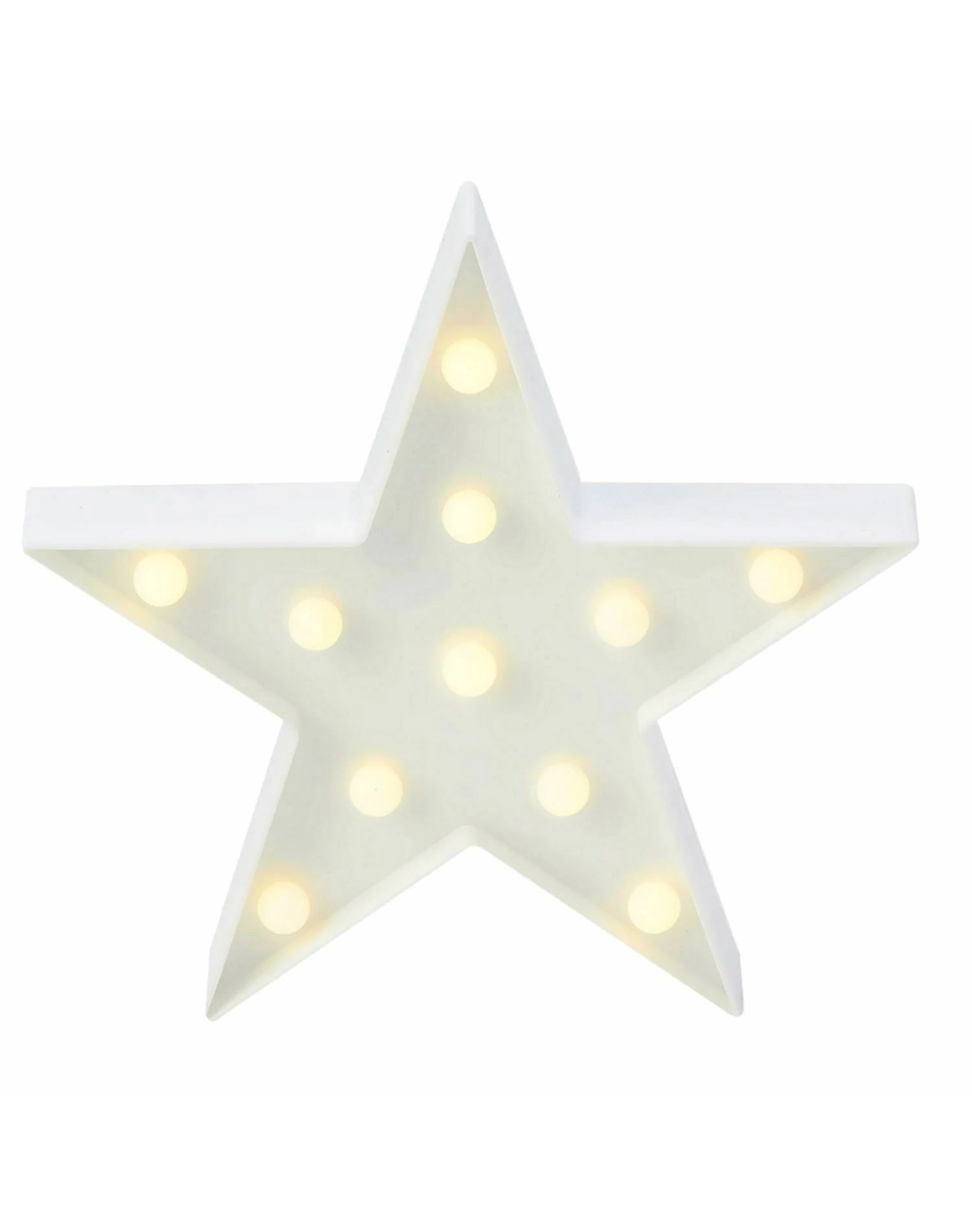1 Partyrama White Light Up LED Star Light, 1 of 5