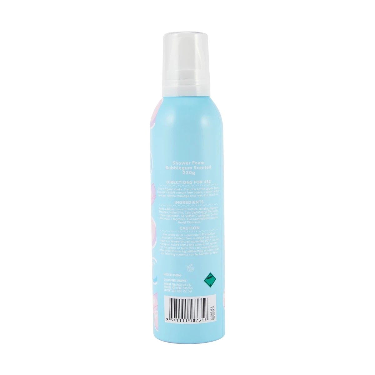 4 OXX Bodycare Shower Foam 230g - Bubblegum Scented, 4 of 4