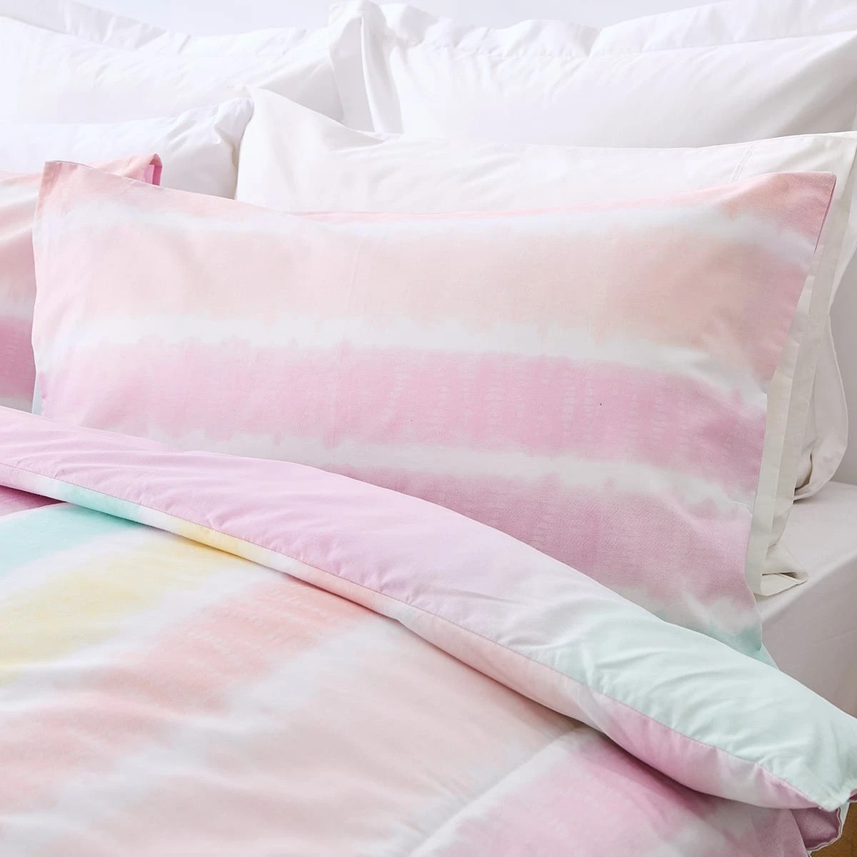 3 Ombre Cotton Rich Reversible Comforter Set - Double Bed, 3 of 7