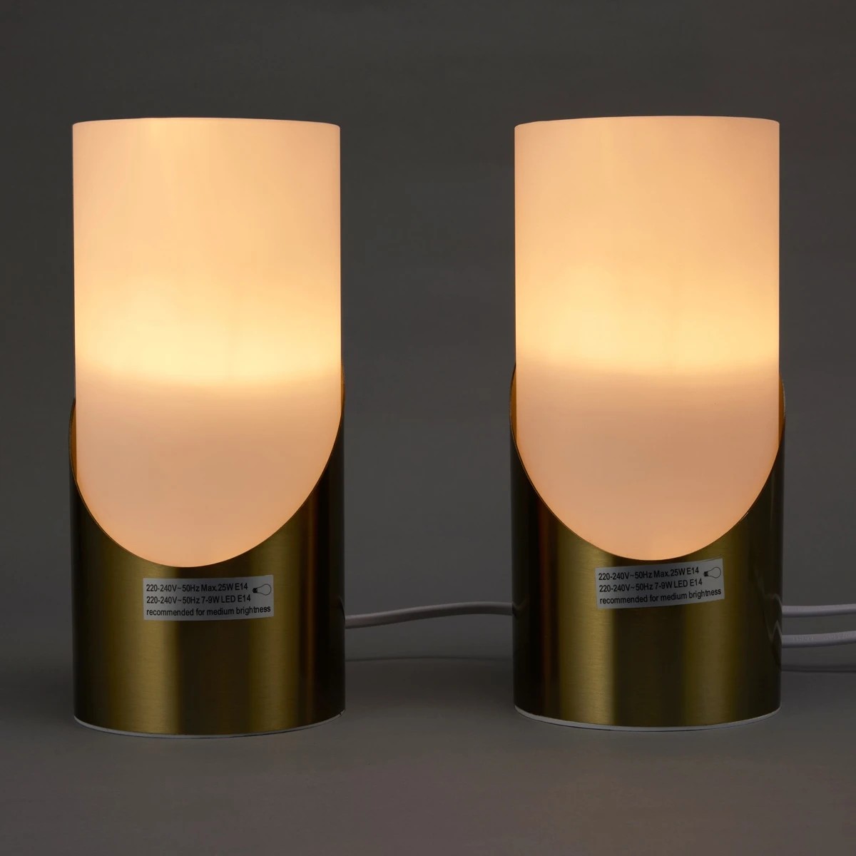 2 2 Pack Nora Touch Lamps, 2 of 8