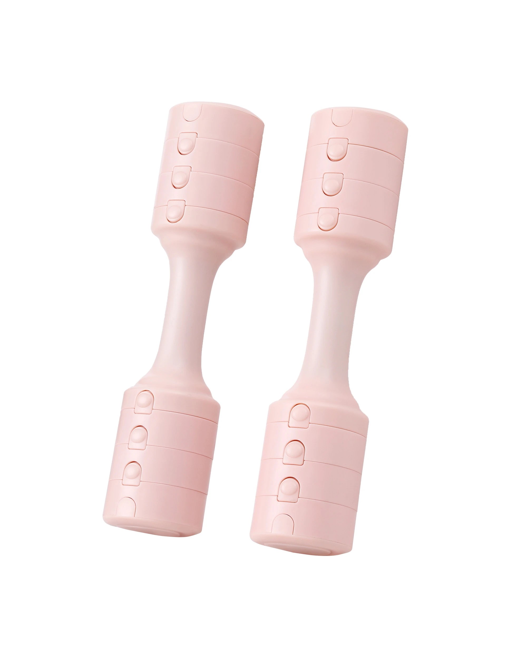 1 Everfit 2x2.5kg Adjustable Dumbbell Set Weights Set 4-in-1 Home Gym Workout Strength Training - Pink, 1 of 4