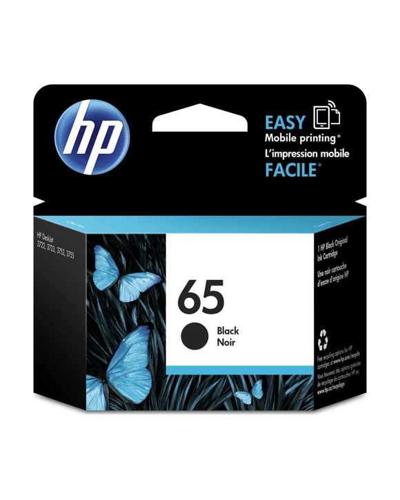 HP 65 Black Original Ink Cartridge