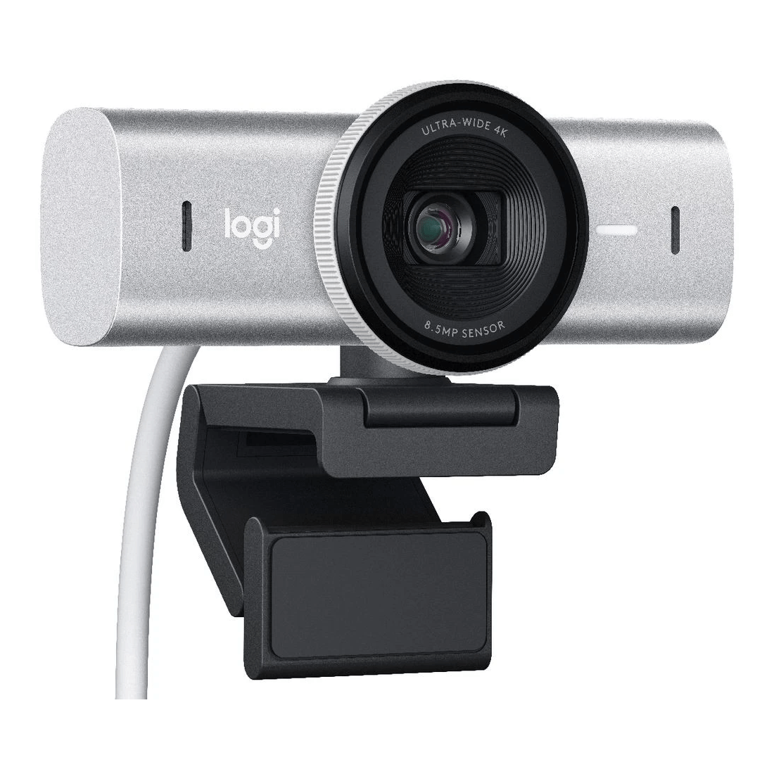 4 Logitech MX Brio 4K Webcam Pale Grey, 4 of 8