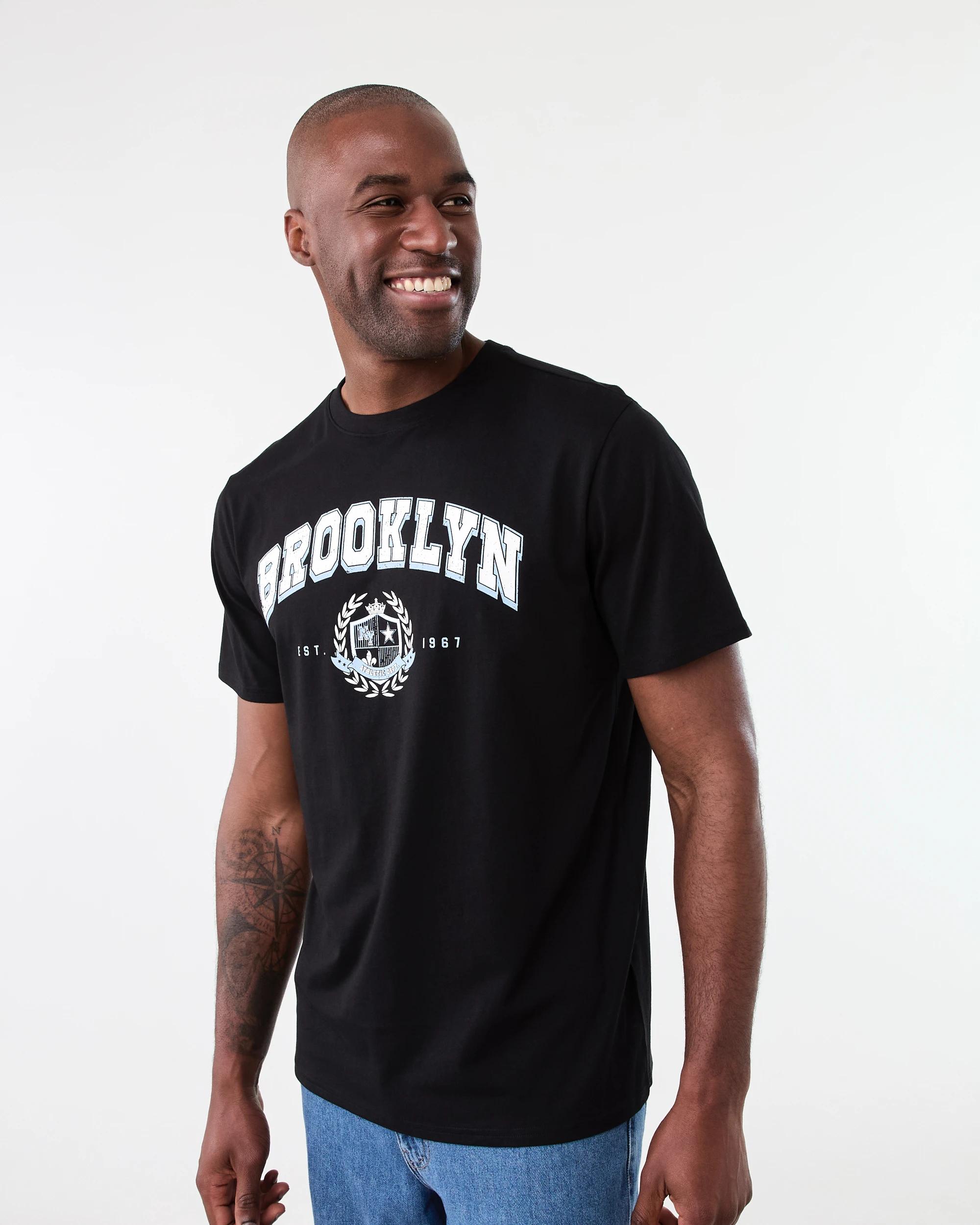 2 Print T-shirt Blk Brokln, 2 of 5