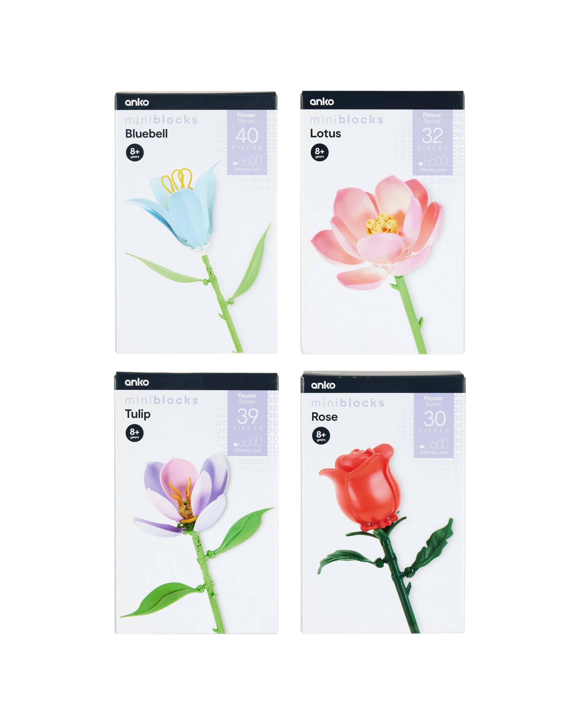 1 Mini Blocks Flower Series - Assorted, 1 of 10