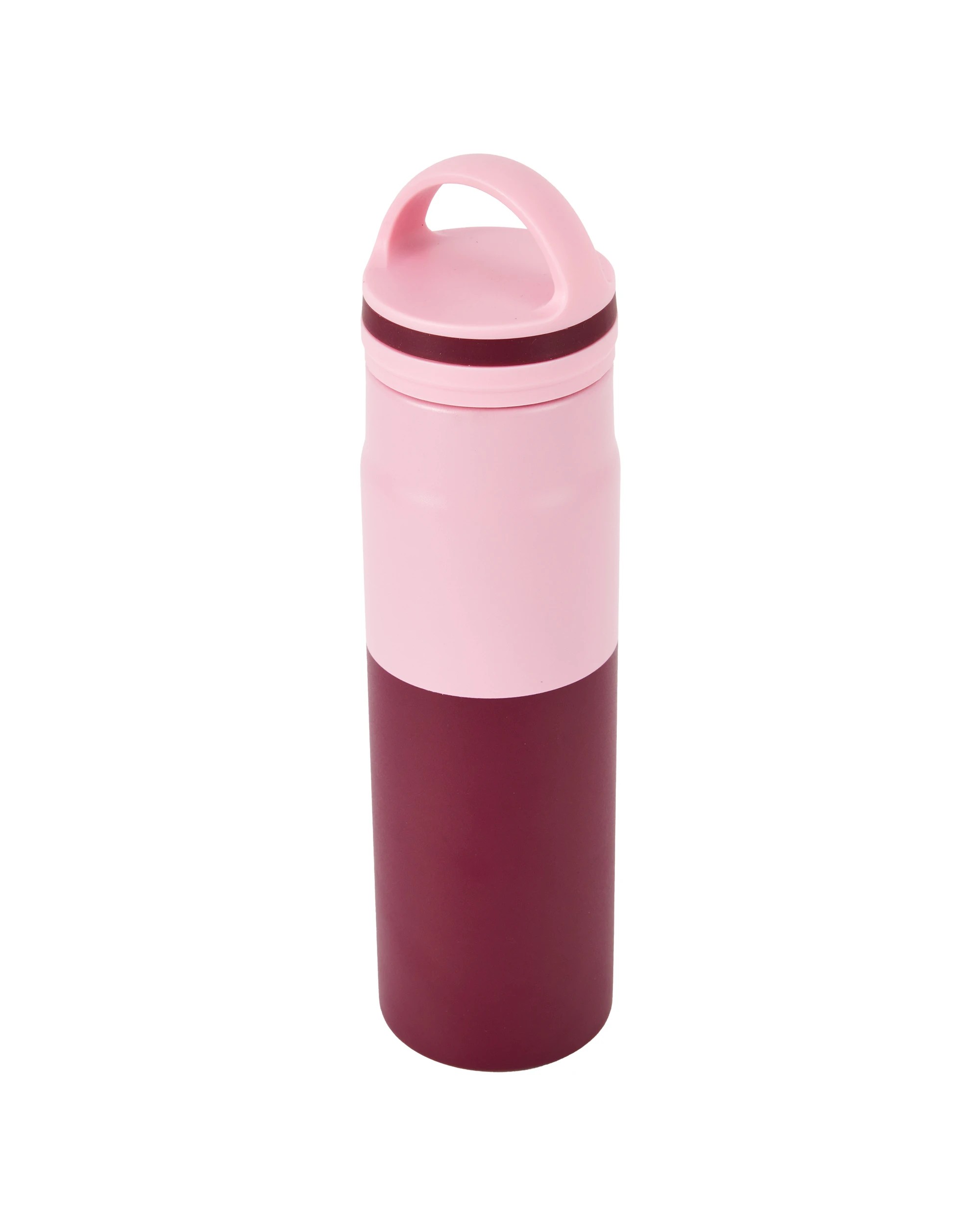 3 700ml Pink Stainless Steel Twist Top Drink Bottle, 3 of 6