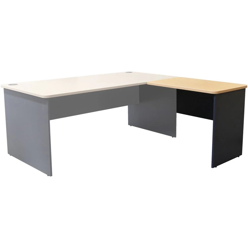 3 Toro Return 900 x 450mm Grey Desks, Tables and Workstations, 3 of 5