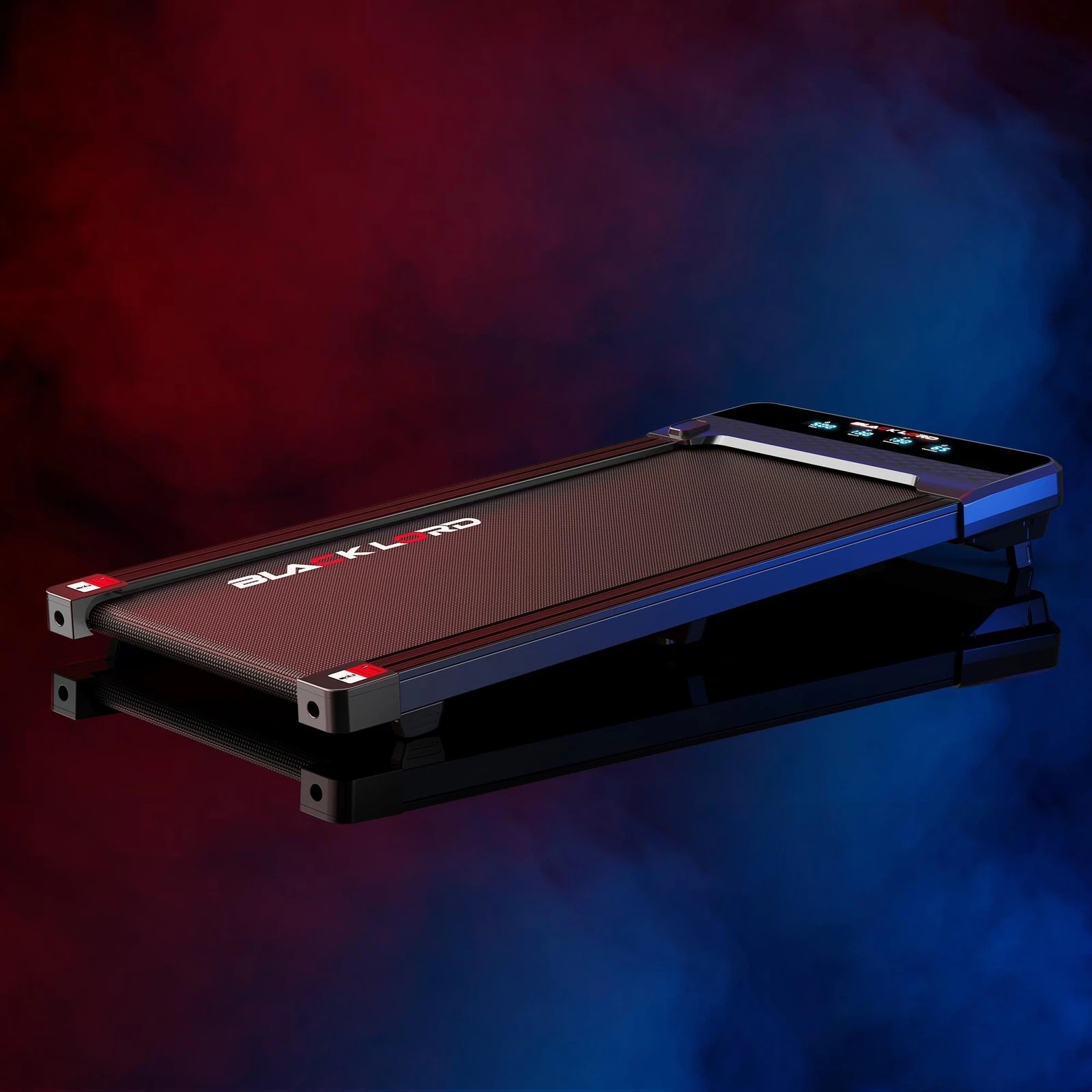 2 Black Lord Treadmill Electric Walking Pad Under Desk Home Gym Incline 430mm Belt - Black, 2 of 10