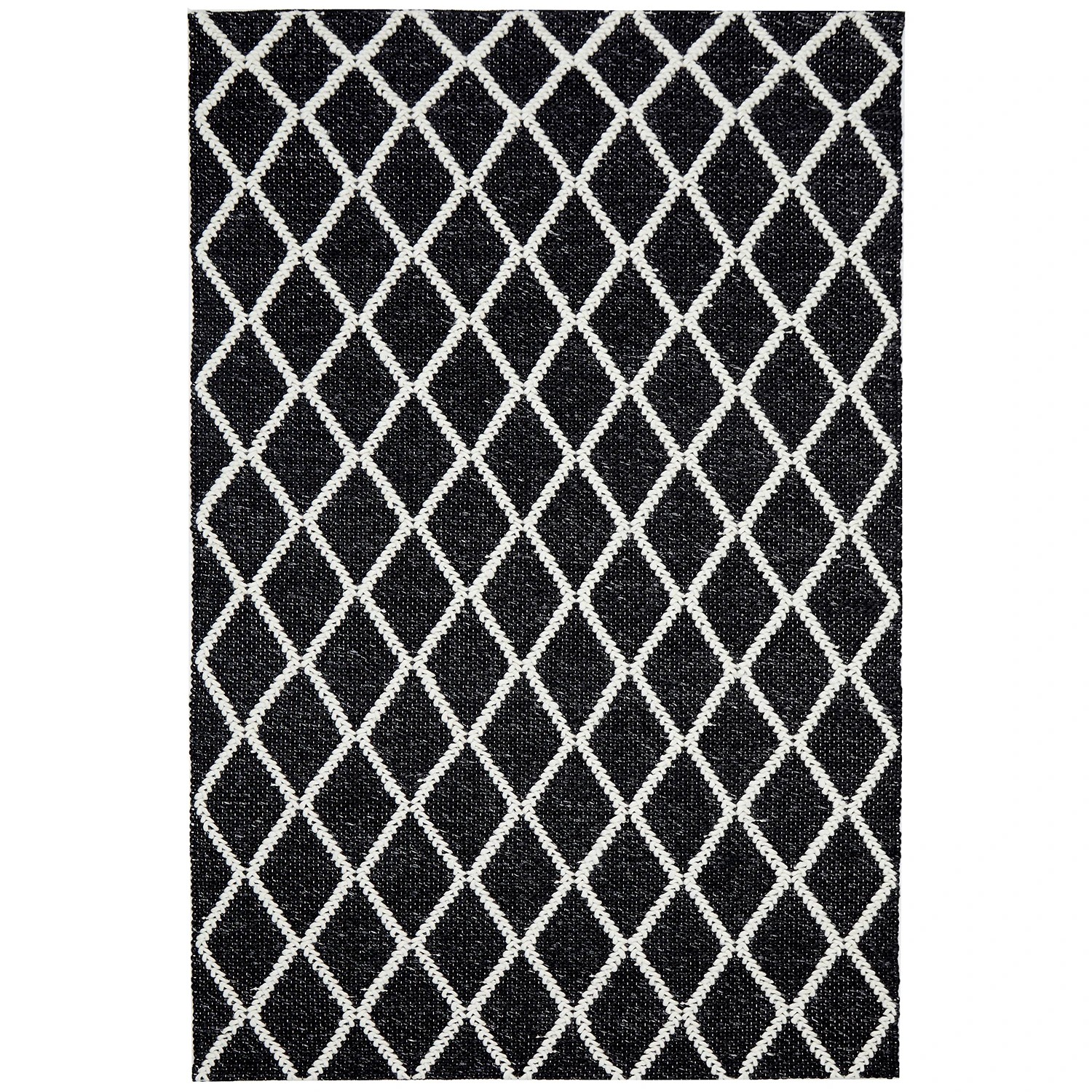 2 Common Ground Rugs Valor 320x230cm - Extra Large Hand Loomed Floor Rug - Black, 2 of 9