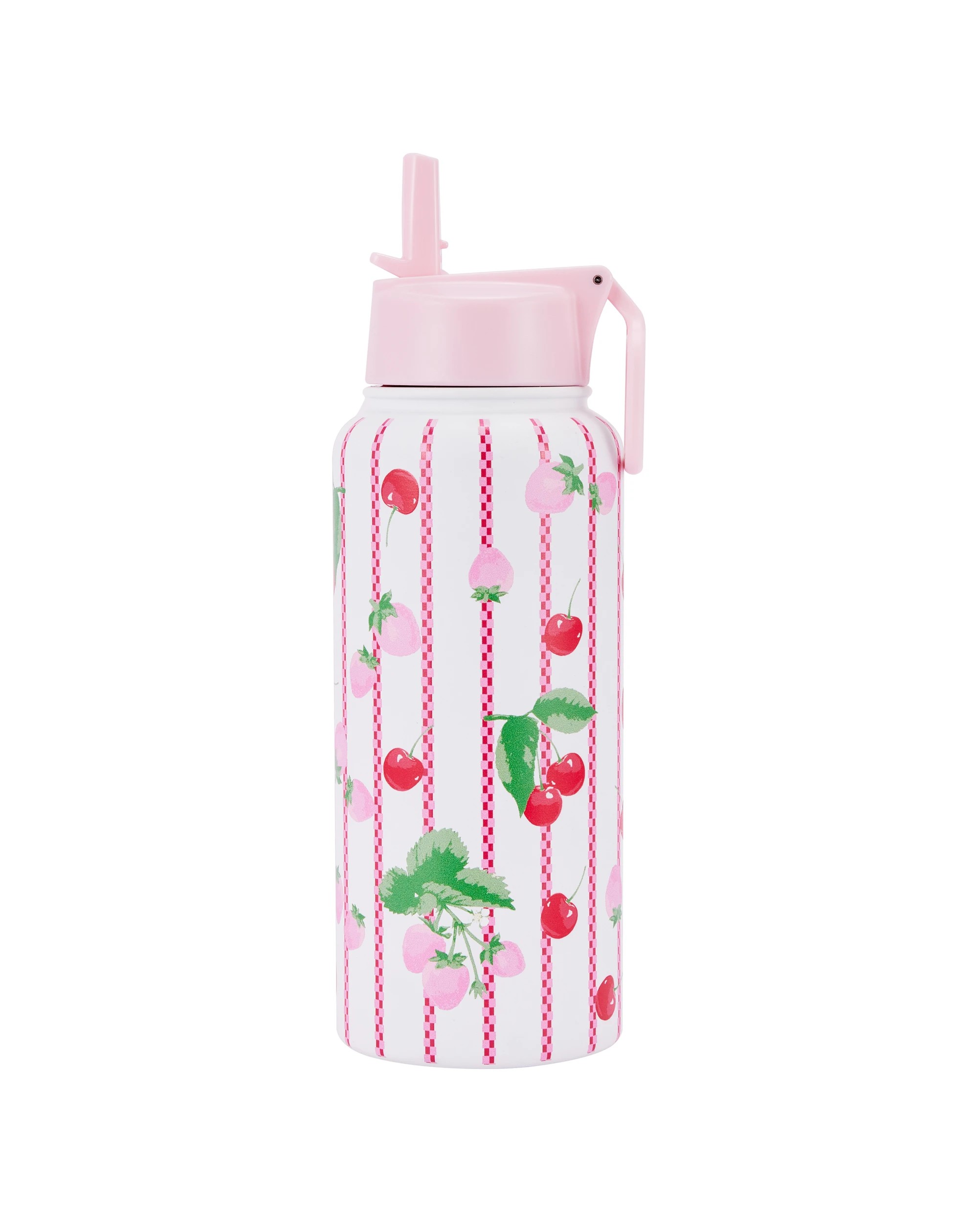 1 960ml Fruit Double Wall Insulated Cylinder Drink Bottle, 1 of 7