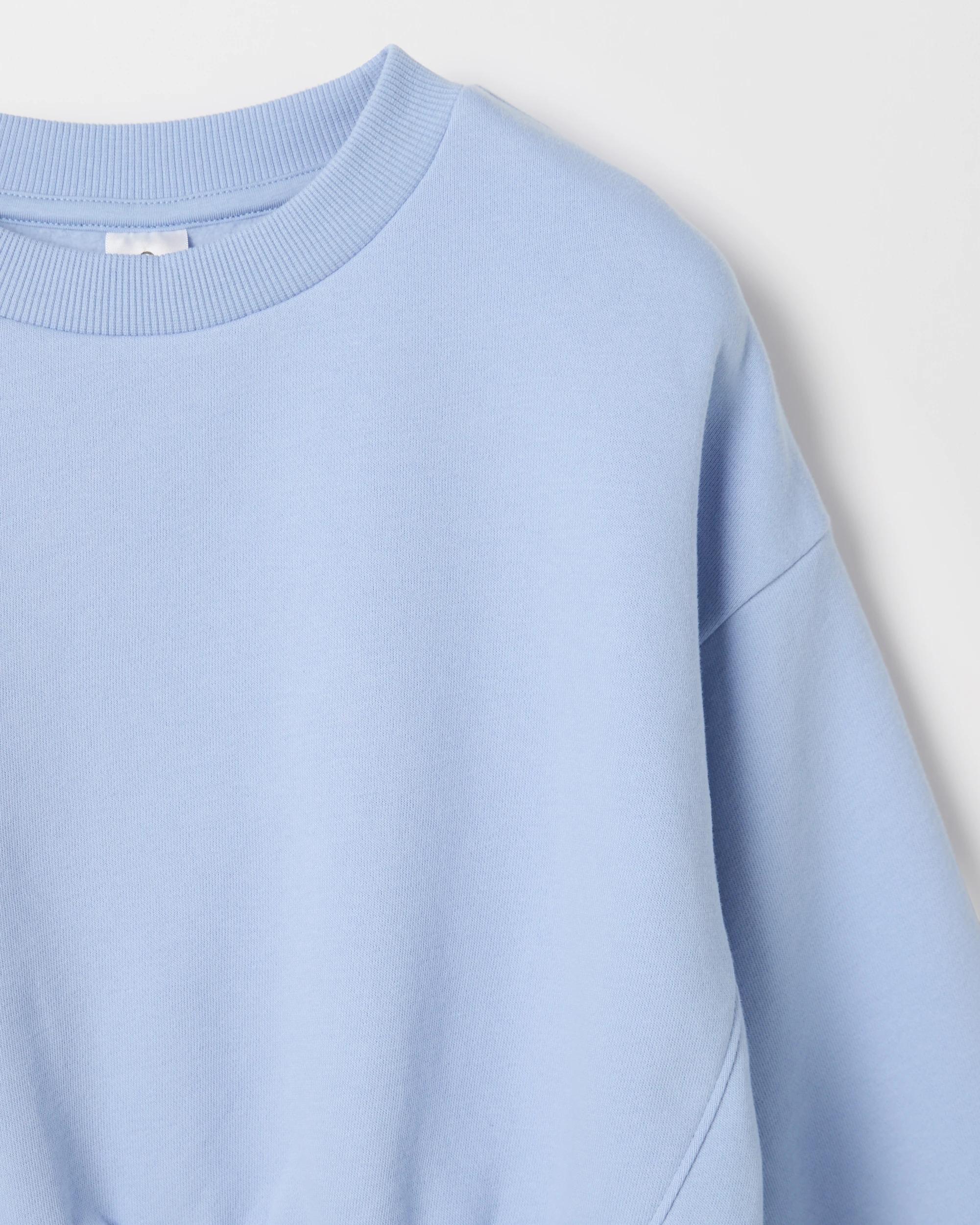 2 Target Kids Australian Cotton Blend Long Sleeve Core Fleece Jumper BLUE, 2 of 2
