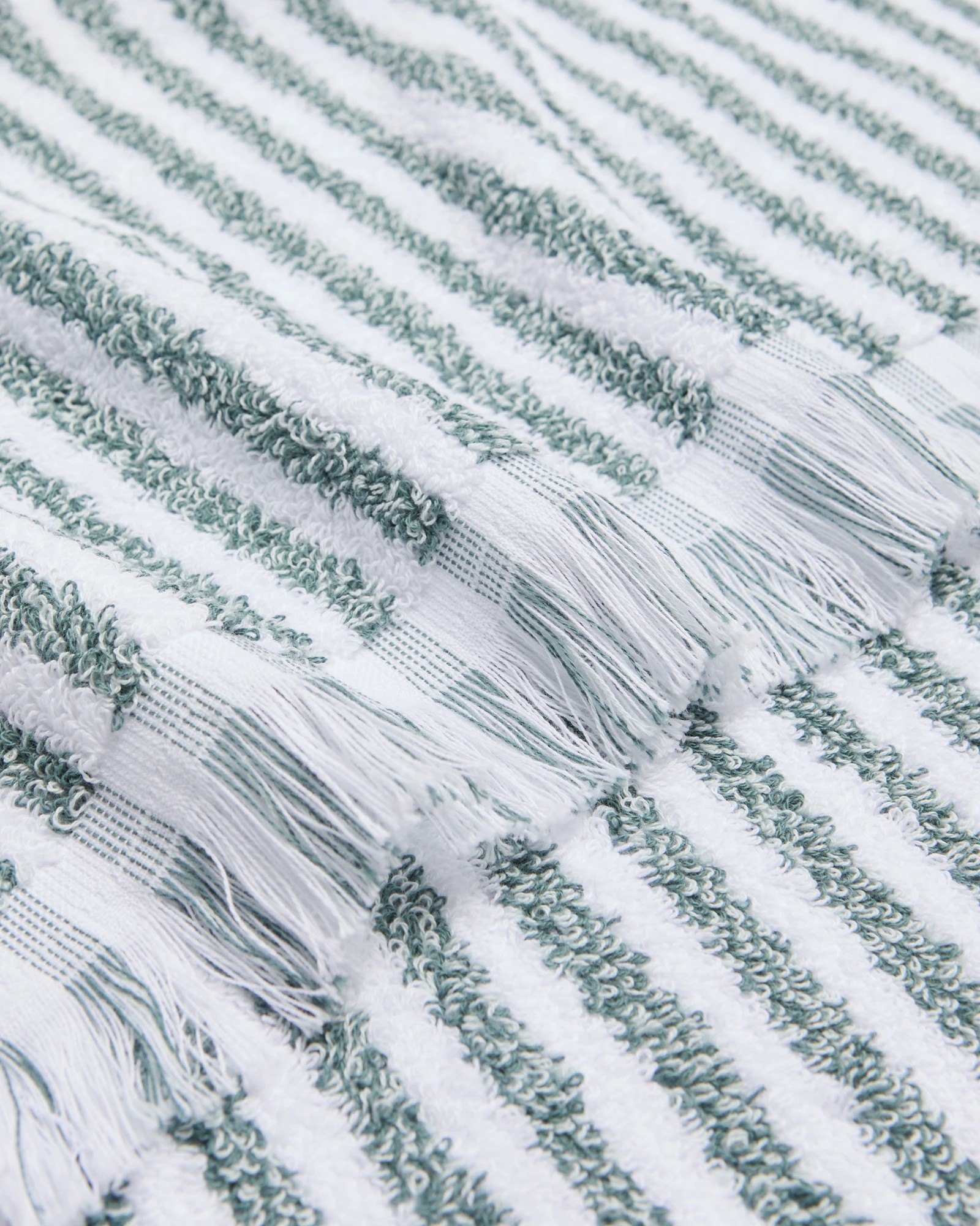 2 Target Australian Cotton Marle Striped Hand Towel -  Hugo
 - White, 2 of 3