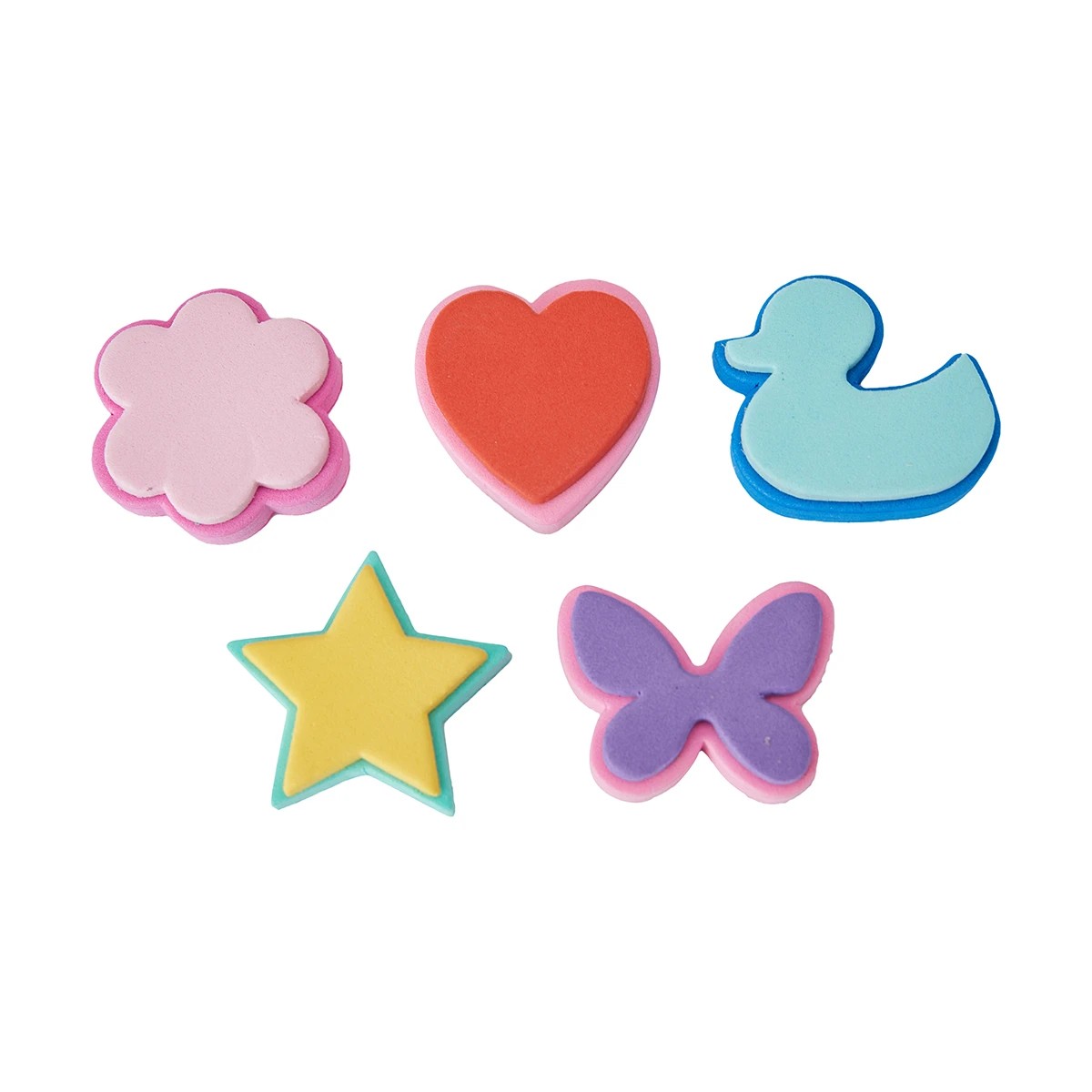 3 12 Piece Sponge Brush and Stamp Set, 3 of 6