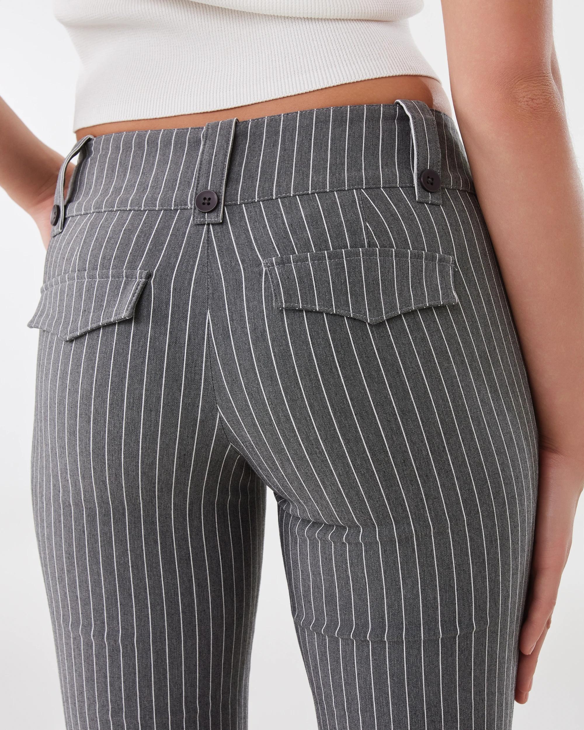 7 Youth Low Rise Bengaline Pants Pinstripe, 7 of 9