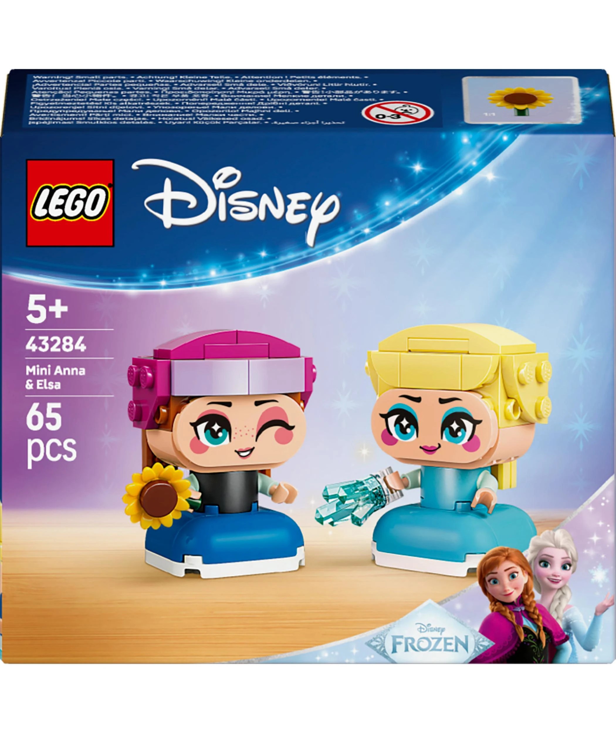 1 LEGO Disney Princess Mini Anna & Elsa 43284, 1 of 10