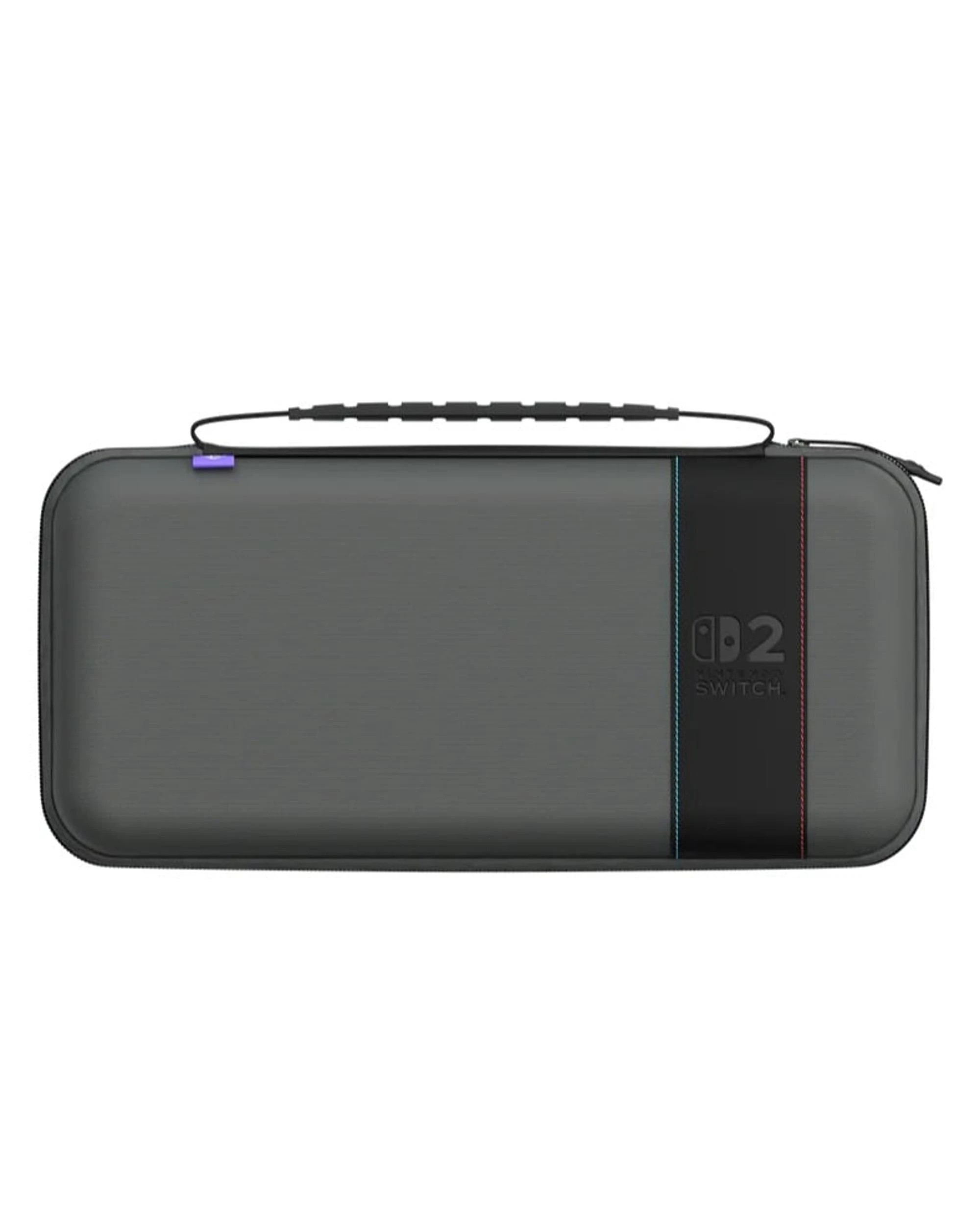 1 Turtle Beach PlayTrek Travel Case for Nintendo Switch 2 - Charcoal Black - Black, 1 of 6