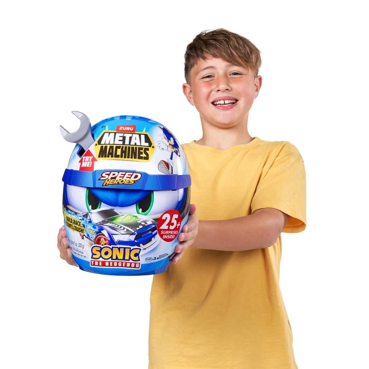 7 Zuru Metal Machines Speed Heroes Sonic The Hedgehog - Assorted, 7 of 10