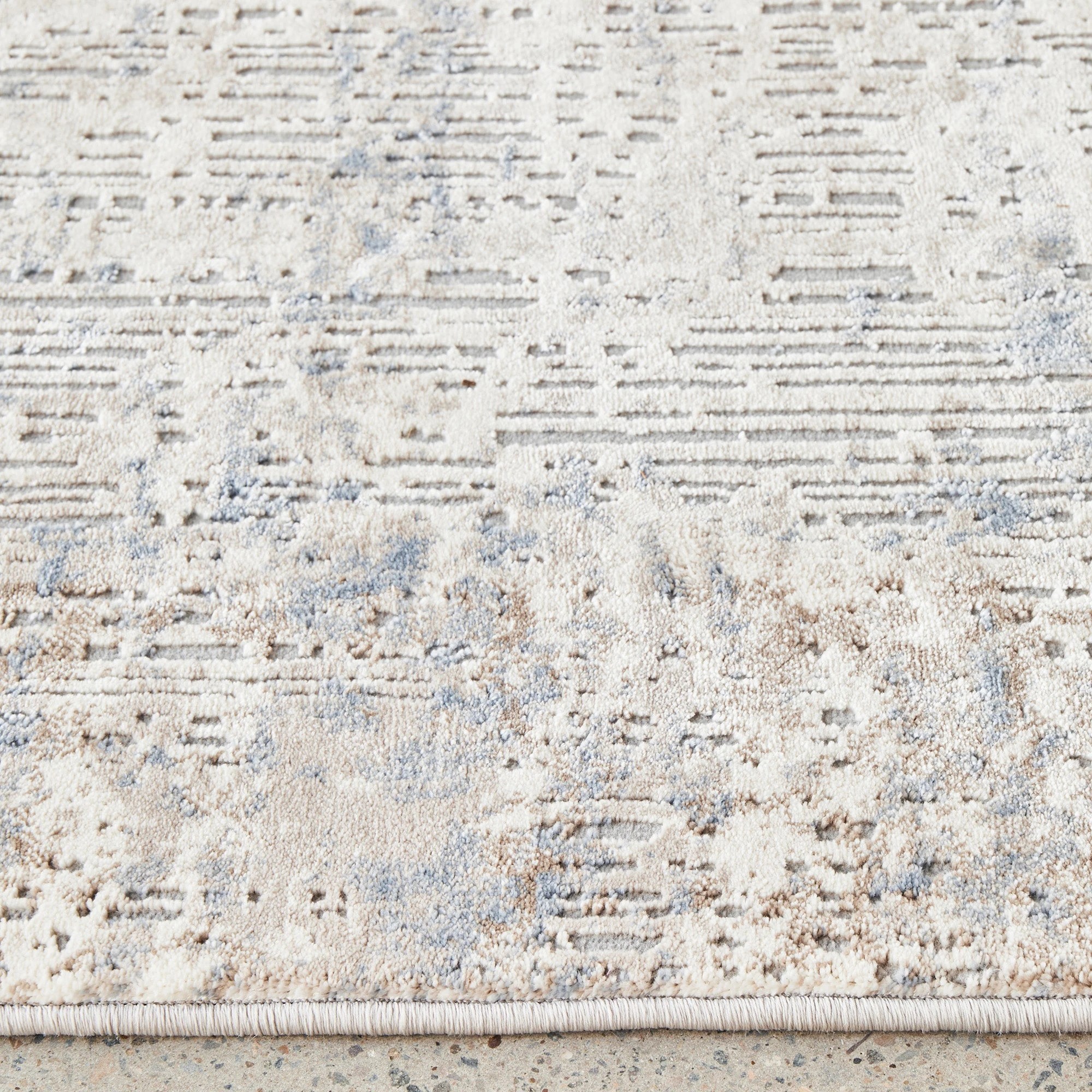 5 Common Ground Rugs Headland Nola 400x300cm - Extra Extra Large Pet Friendly Floor Rug - White, 5 of 7