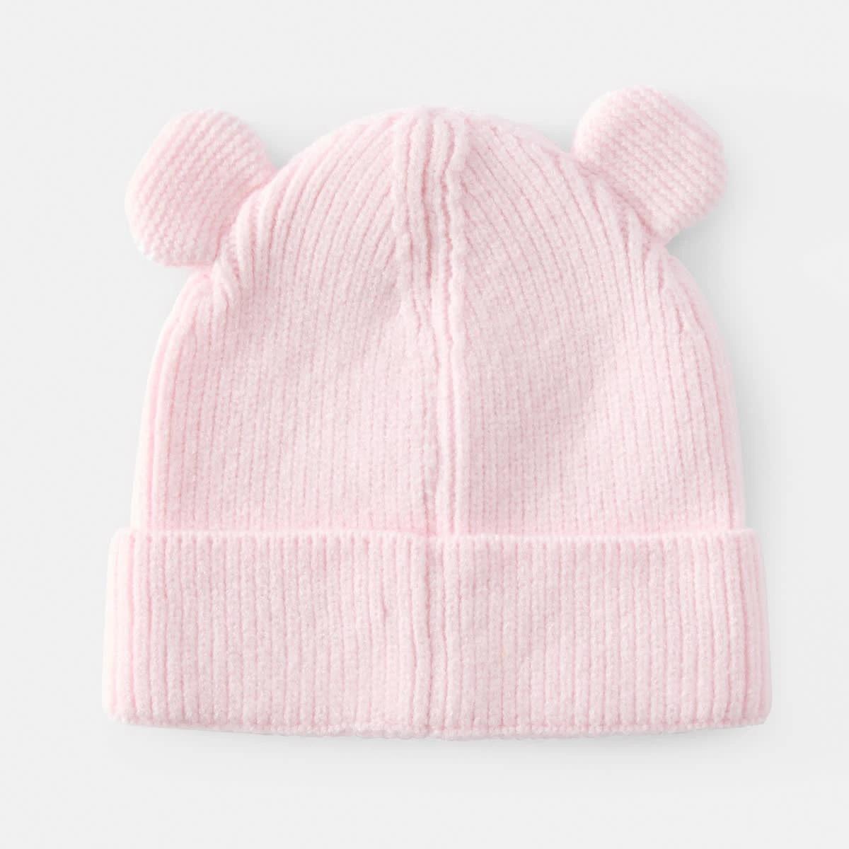 2 Novelty Ear Beanie Fare Pink, 2 of 3