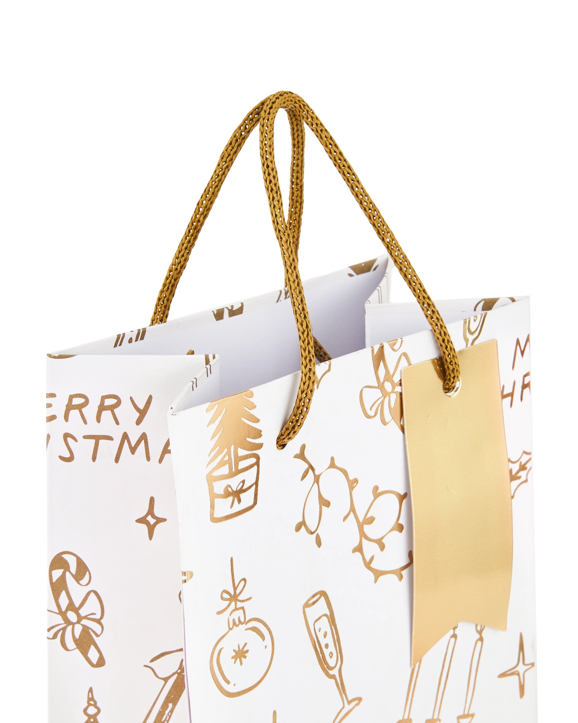4 2 Pack Merry Icons Bottle Bags, 4 of 5
