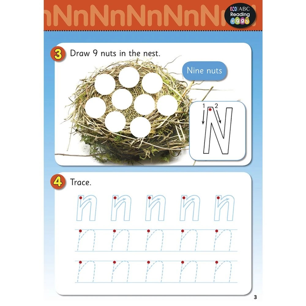 5 ABC Reading Eggs Starting Out Activity Book 2, 5 of 5