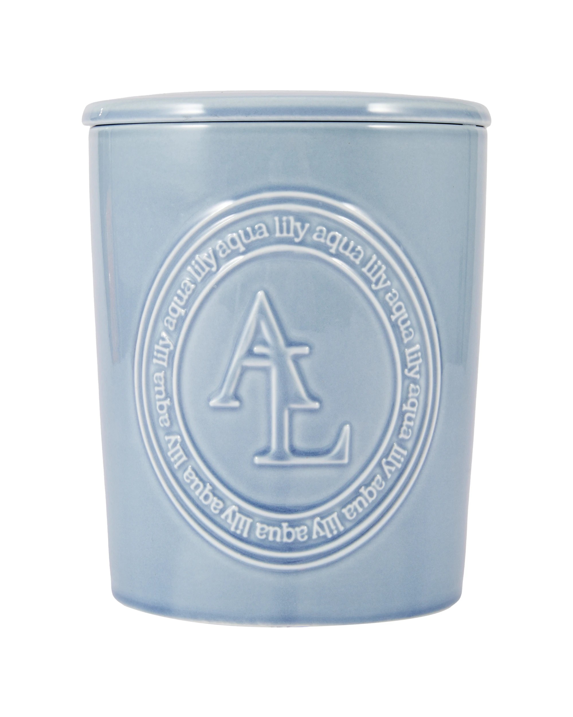 1 XL Aqua Lily Soy Candle, 1 of 5