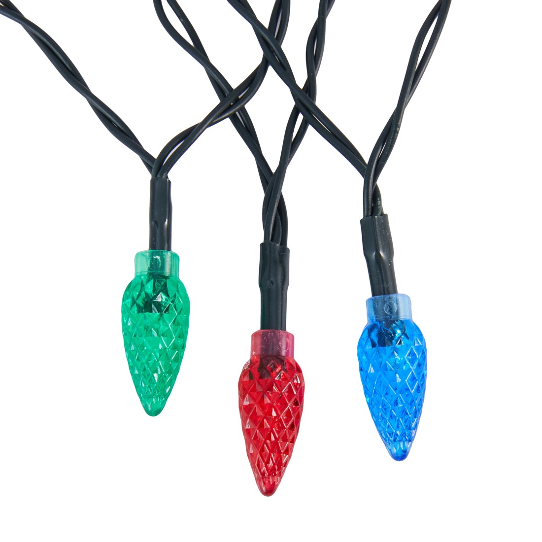 3 Solar Powered 150 LED Multi-Coloured Pinecone String Lights, 3 of 7