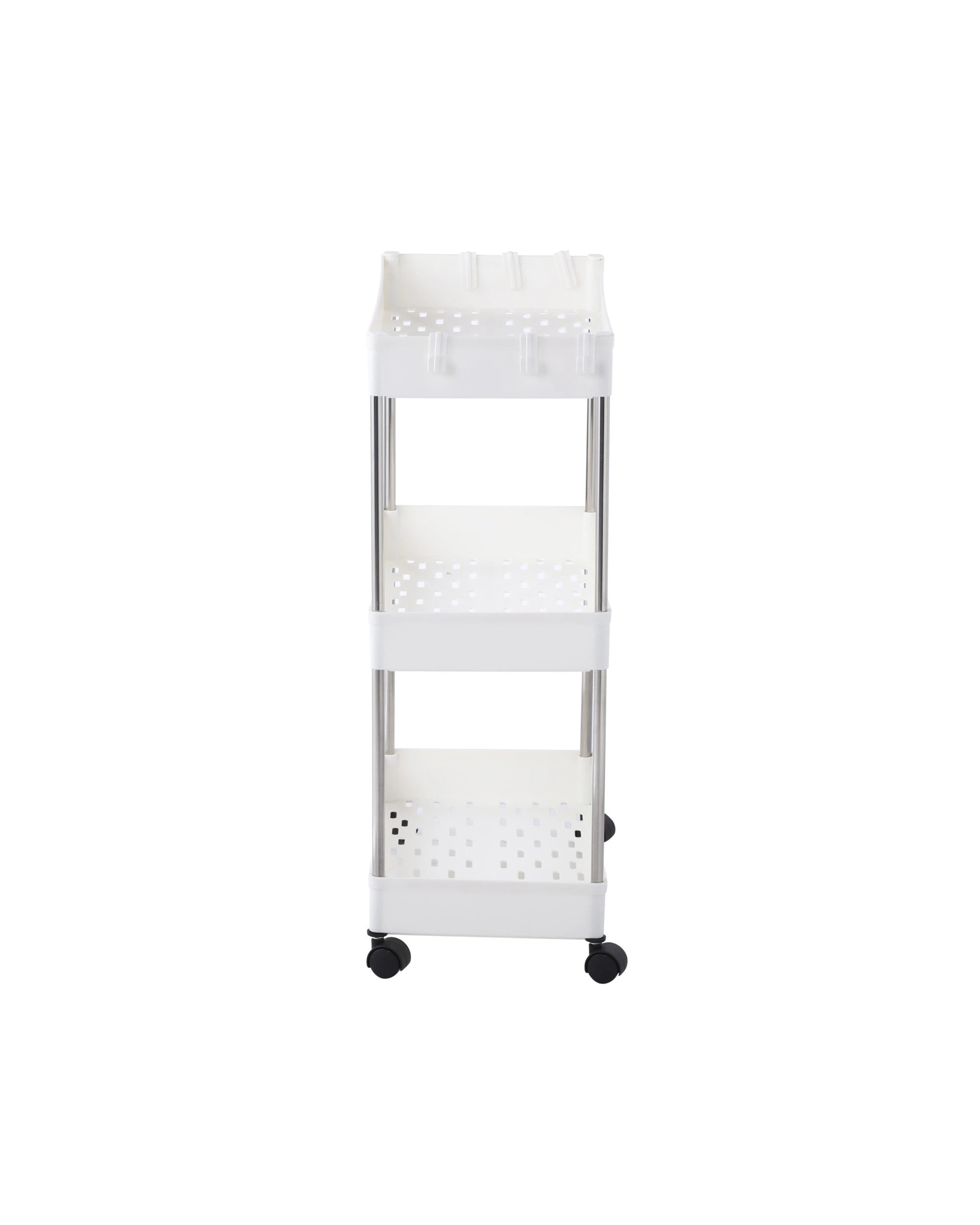 4 Sherwood Home 3 Tiers Organiser 40x22x60cm - White, 4 of 7