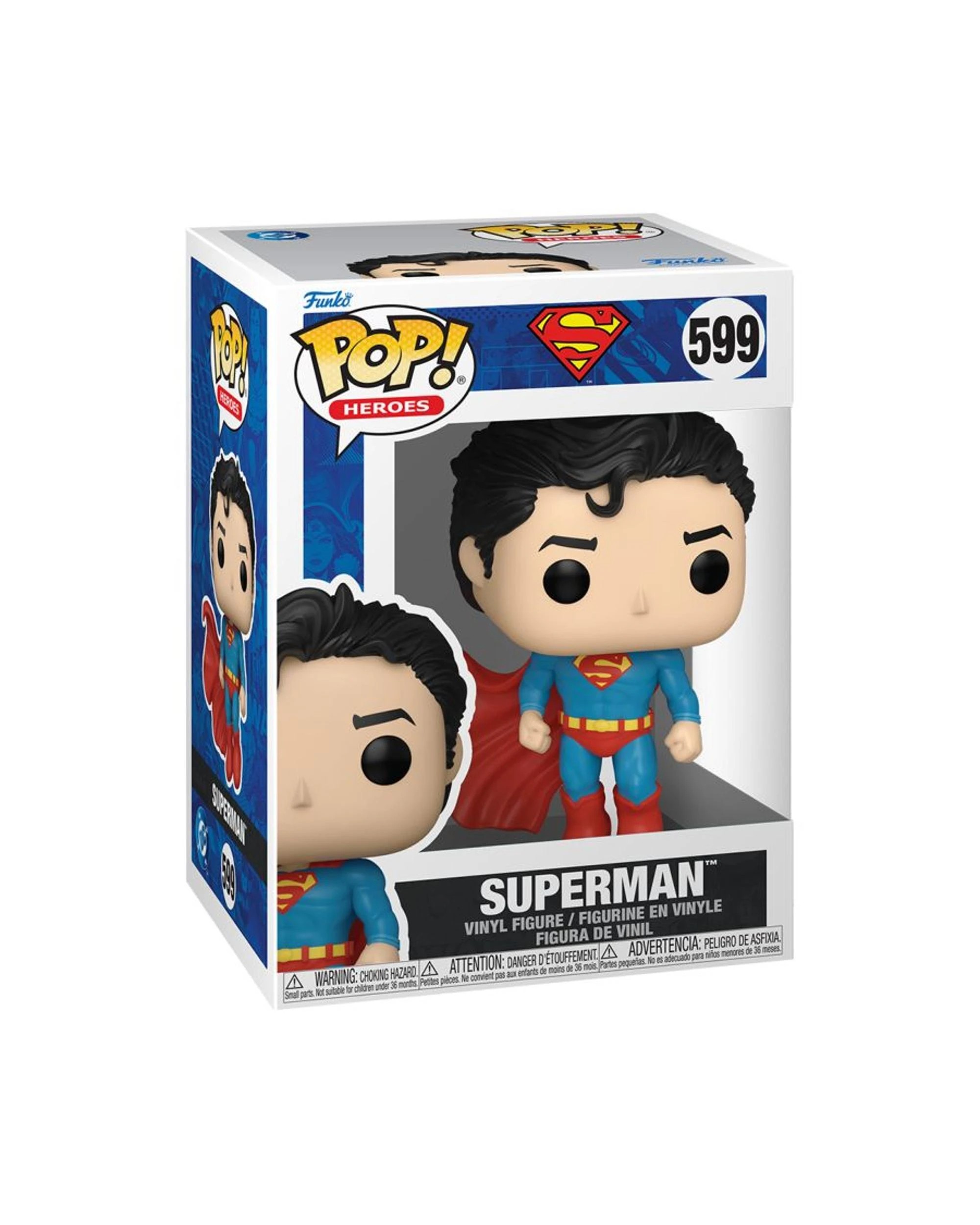 3 DC Comics Superman New Classics Funko POP! Vinyl, 3 of 3