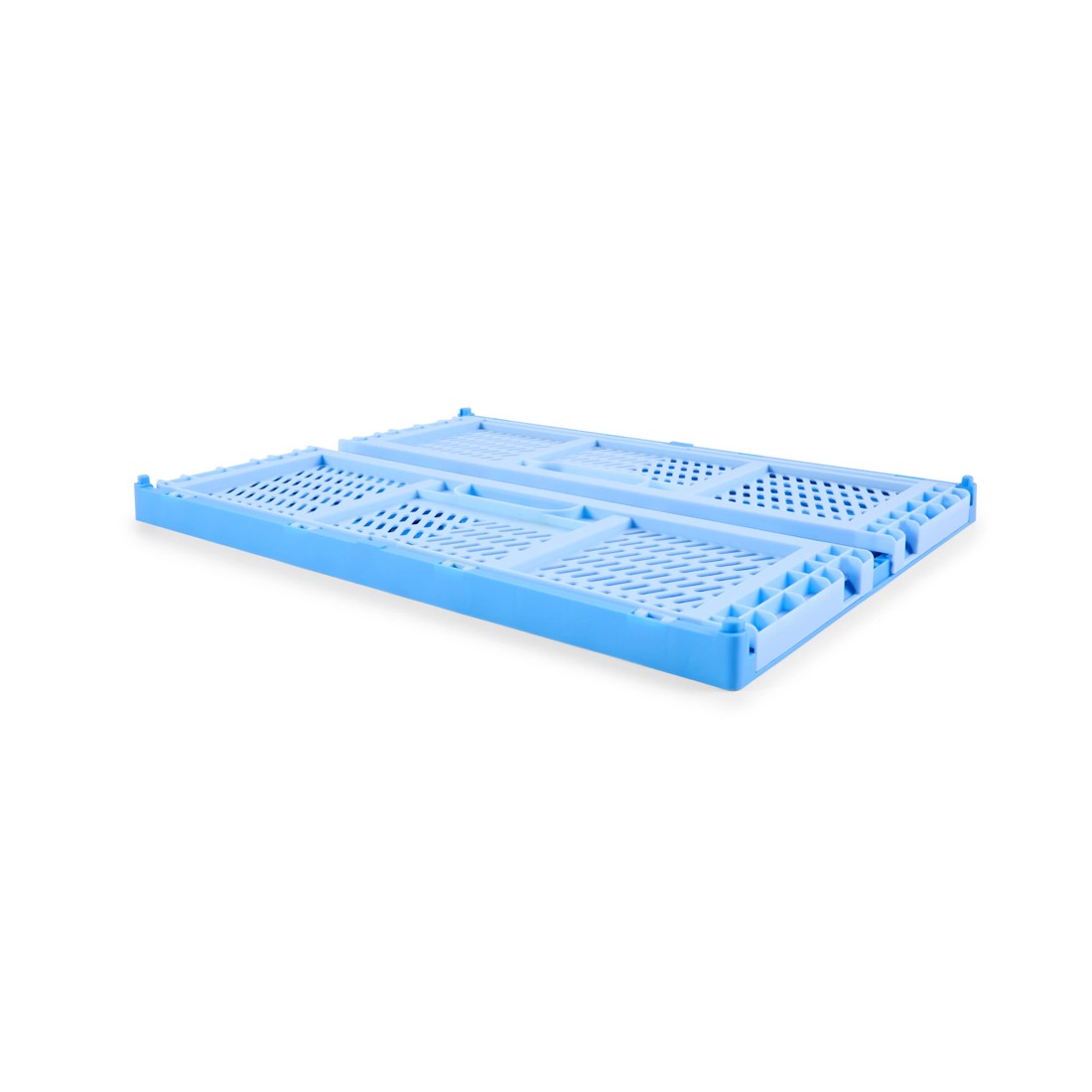 2 30L Collapsible Crate - Large, Blue, 2 of 10