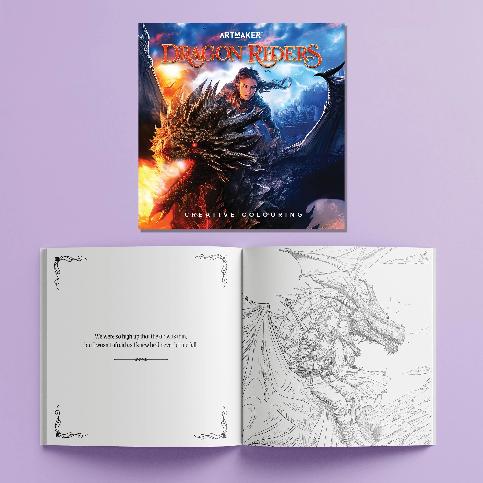 4 Art Maker Ultimate Romantasy Colouring Kit - Book, 4 of 7