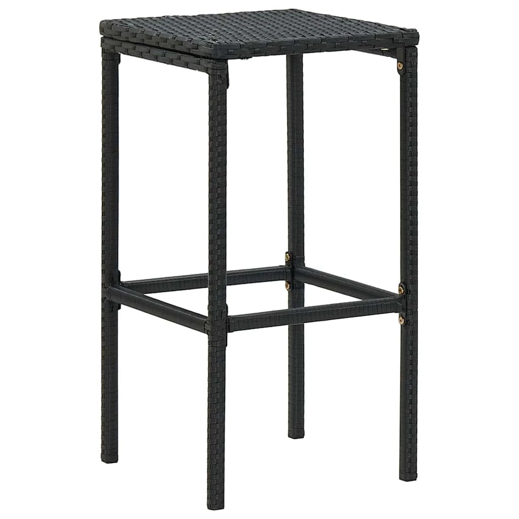3 vidaXL Bar stool Footrest - Black, 3 of 8