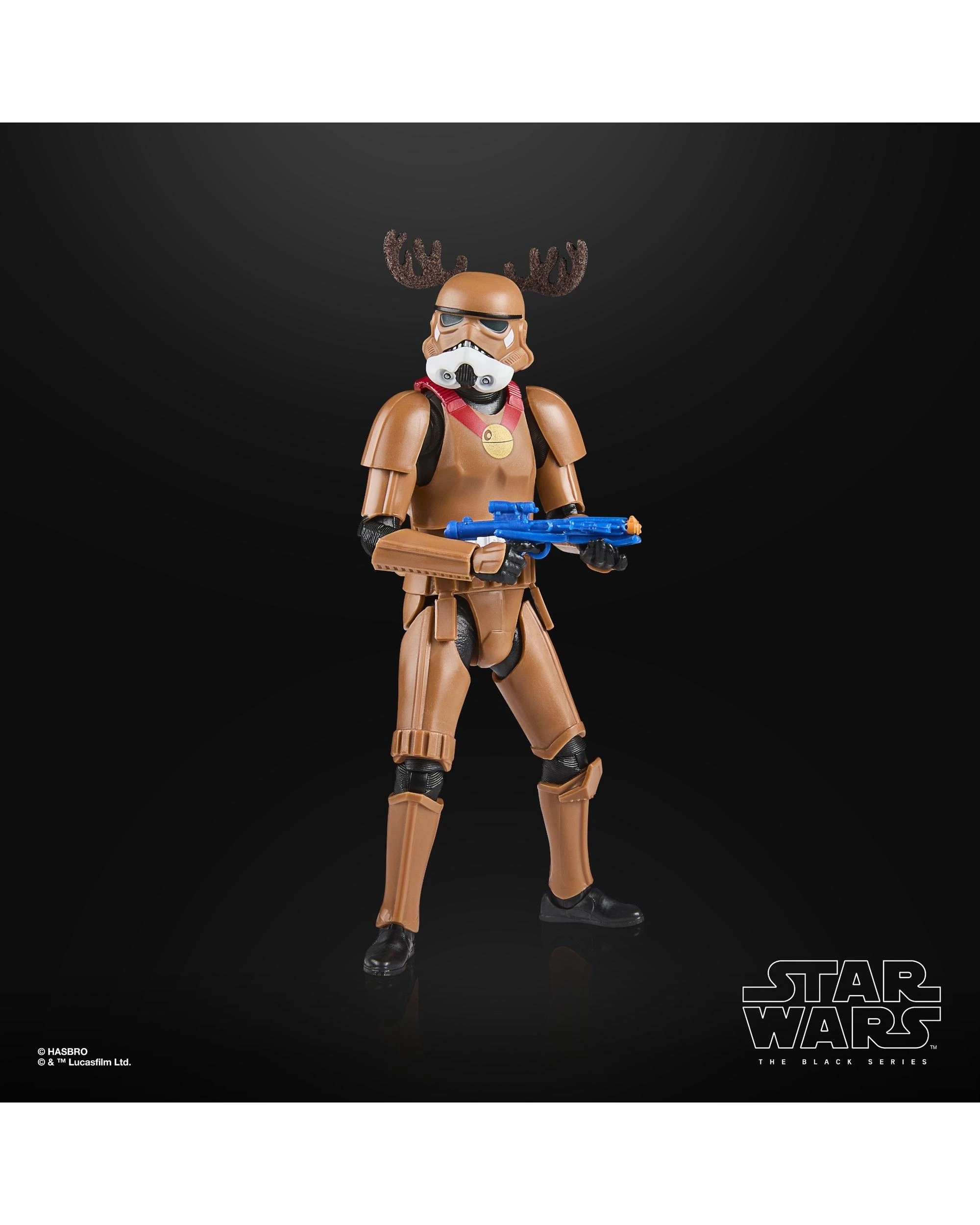 3 Star Wars The Black Series Stormtrooper Holiday Edition Action Figure, 3 of 10