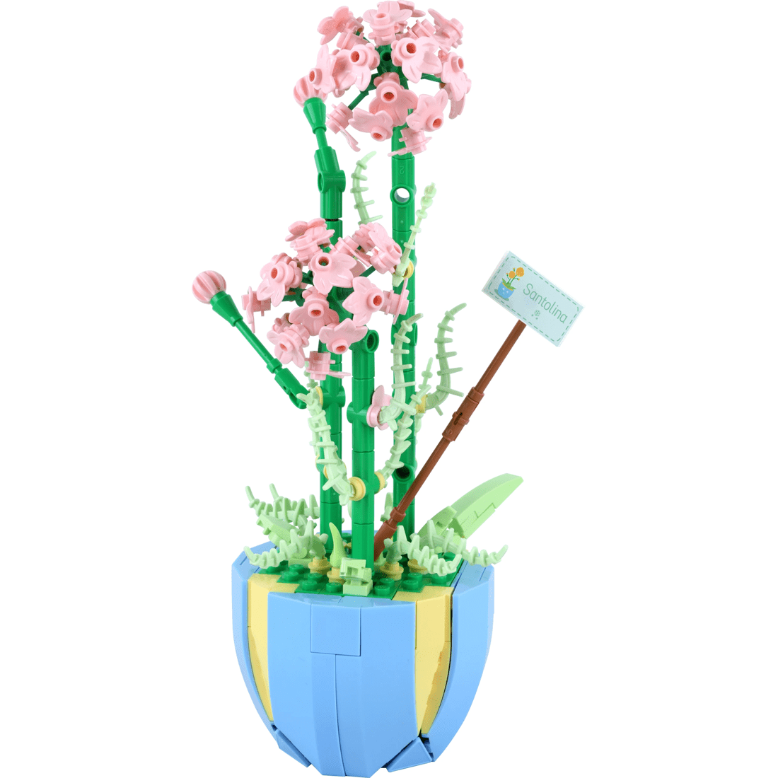 3 Mini Blocks Flower Series: Flower Pot - Assorted, 3 of 9