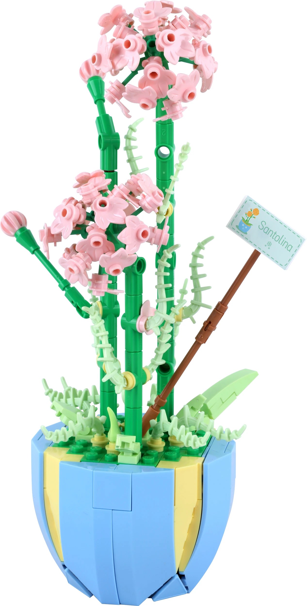 3 Mini Blocks Flower Series: Flower Pot - Assorted, 3 of 9