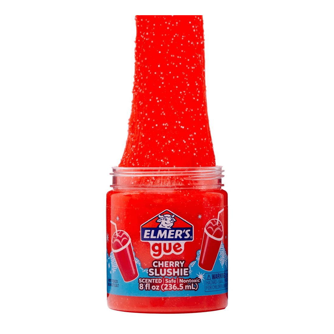 2 Elmer’s Gue Premade Slime Cherry Slushie, 2 of 6