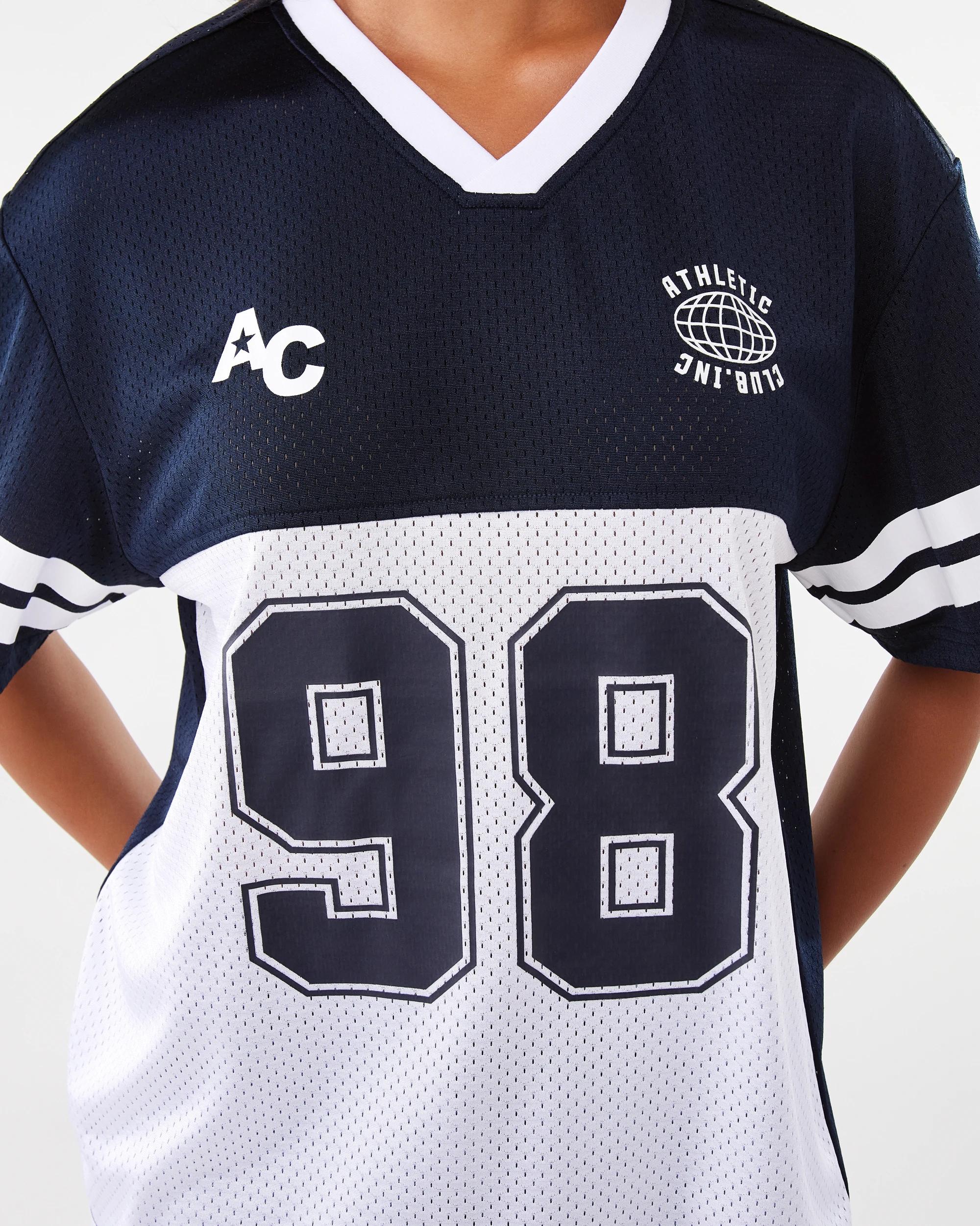 5 Short Sleeve Varsity Top Navy Blaze, 5 of 8