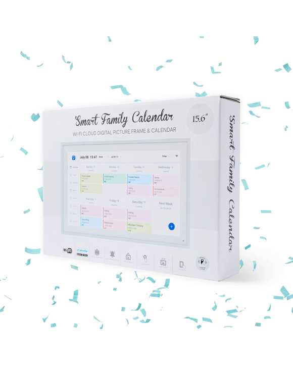 15.6in. Digital Family Calendar