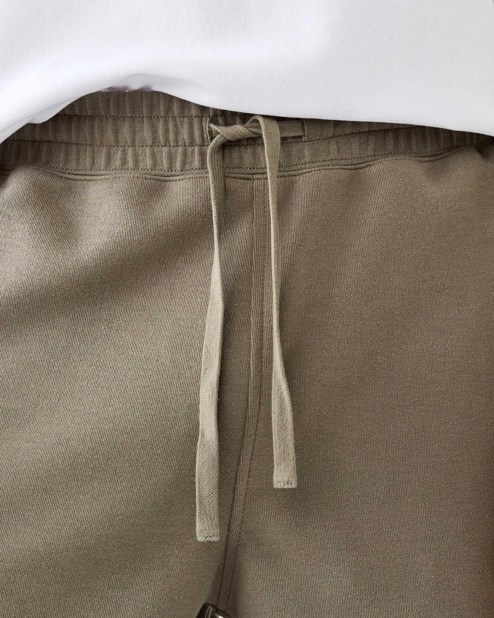 6 Baggy Interlock Shorts Grn Smkolv, 6 of 7