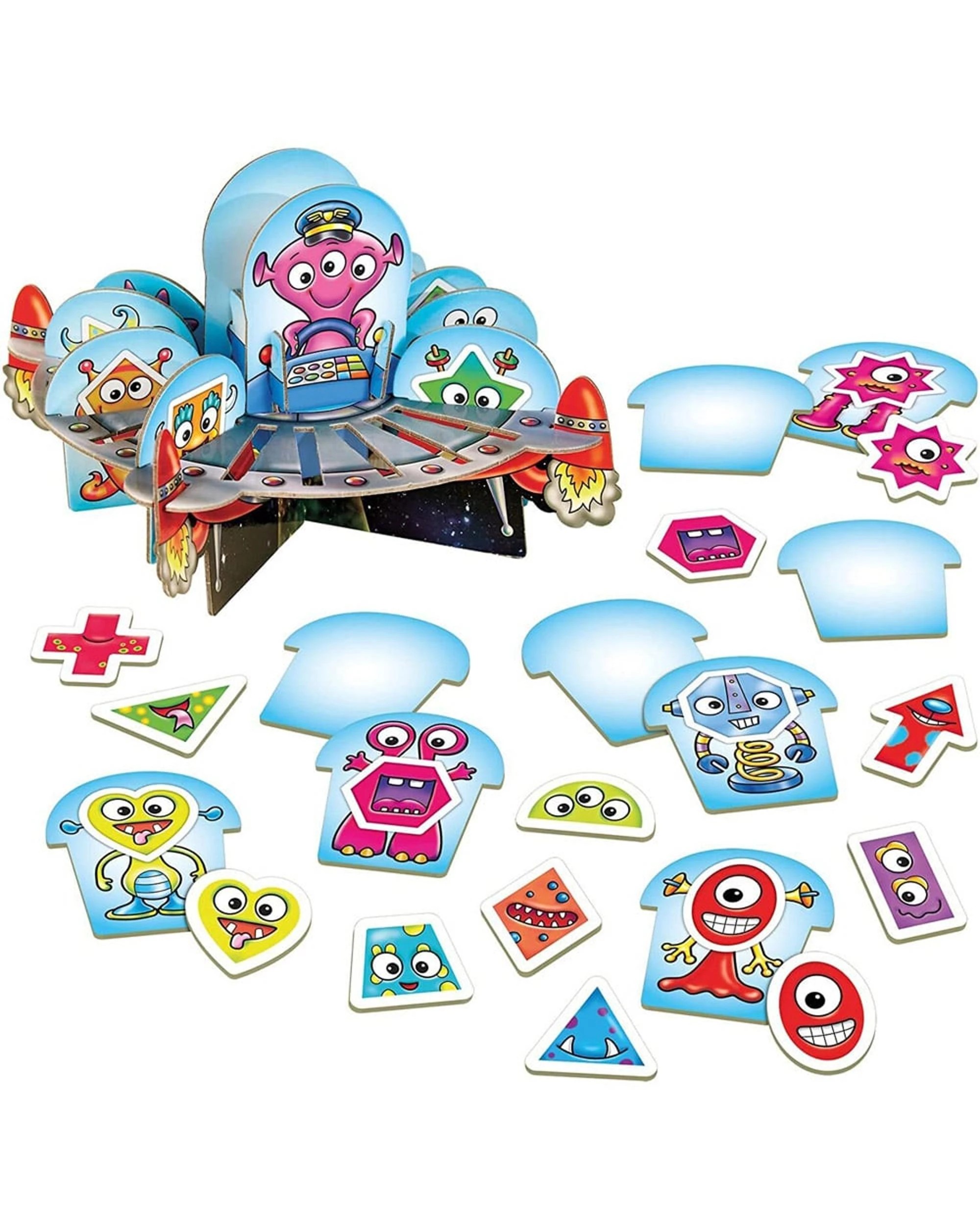2 Orchard Toys Shape Aliens Board Game, 2 of 2