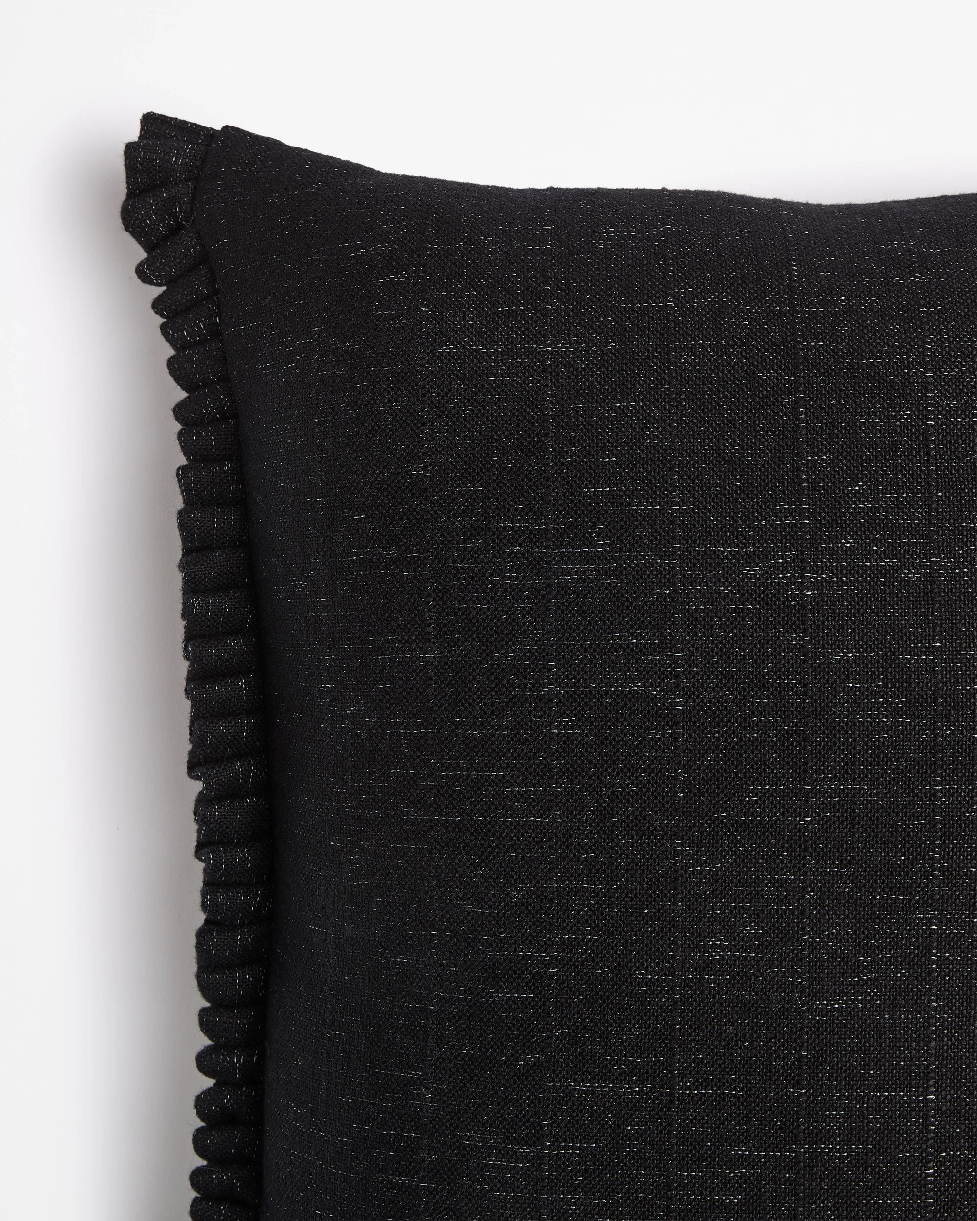 2 Target Jayde Pleated Cushion - Black, 2 of 2
