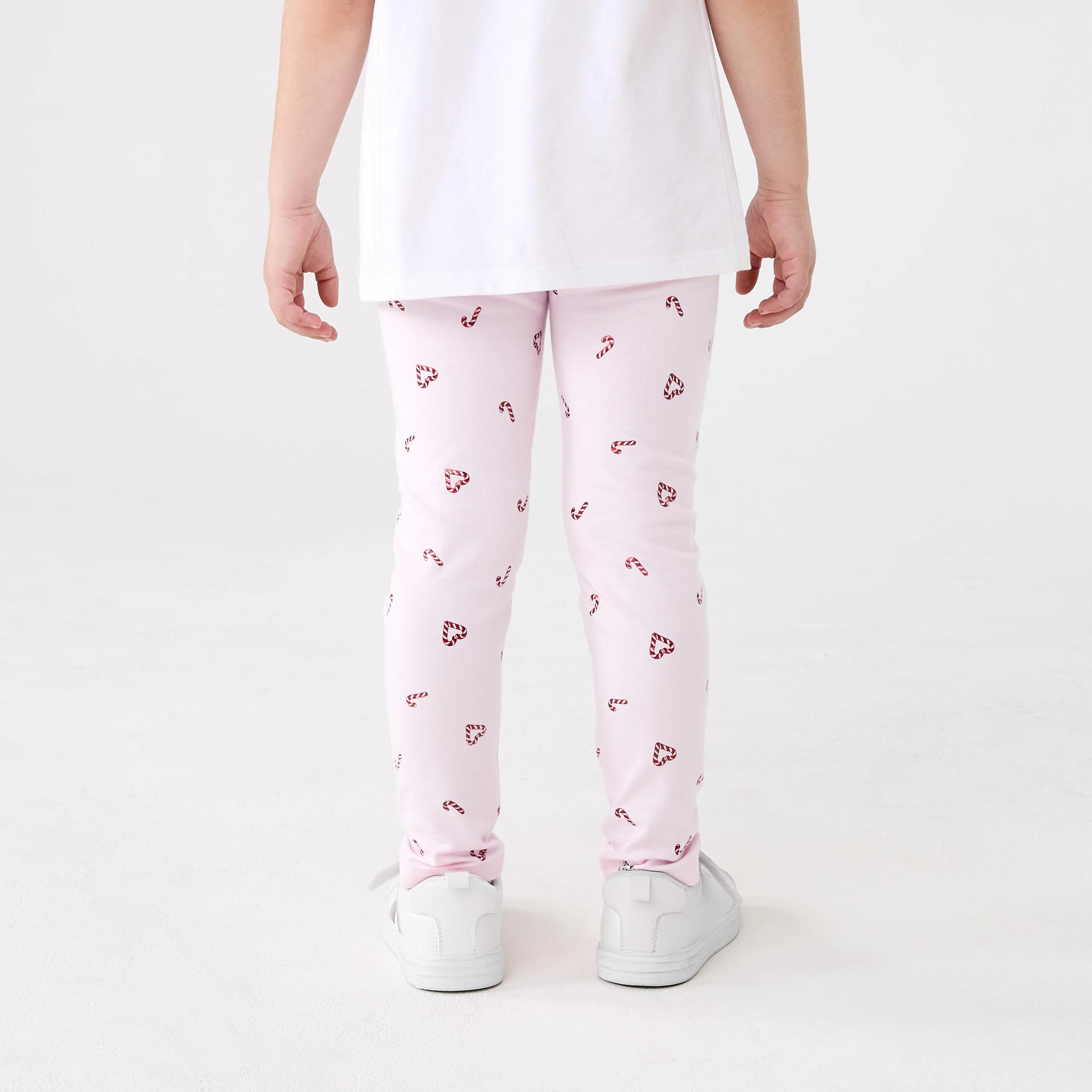 2 Christmas Leggings Pnk Candy, 2 of 6