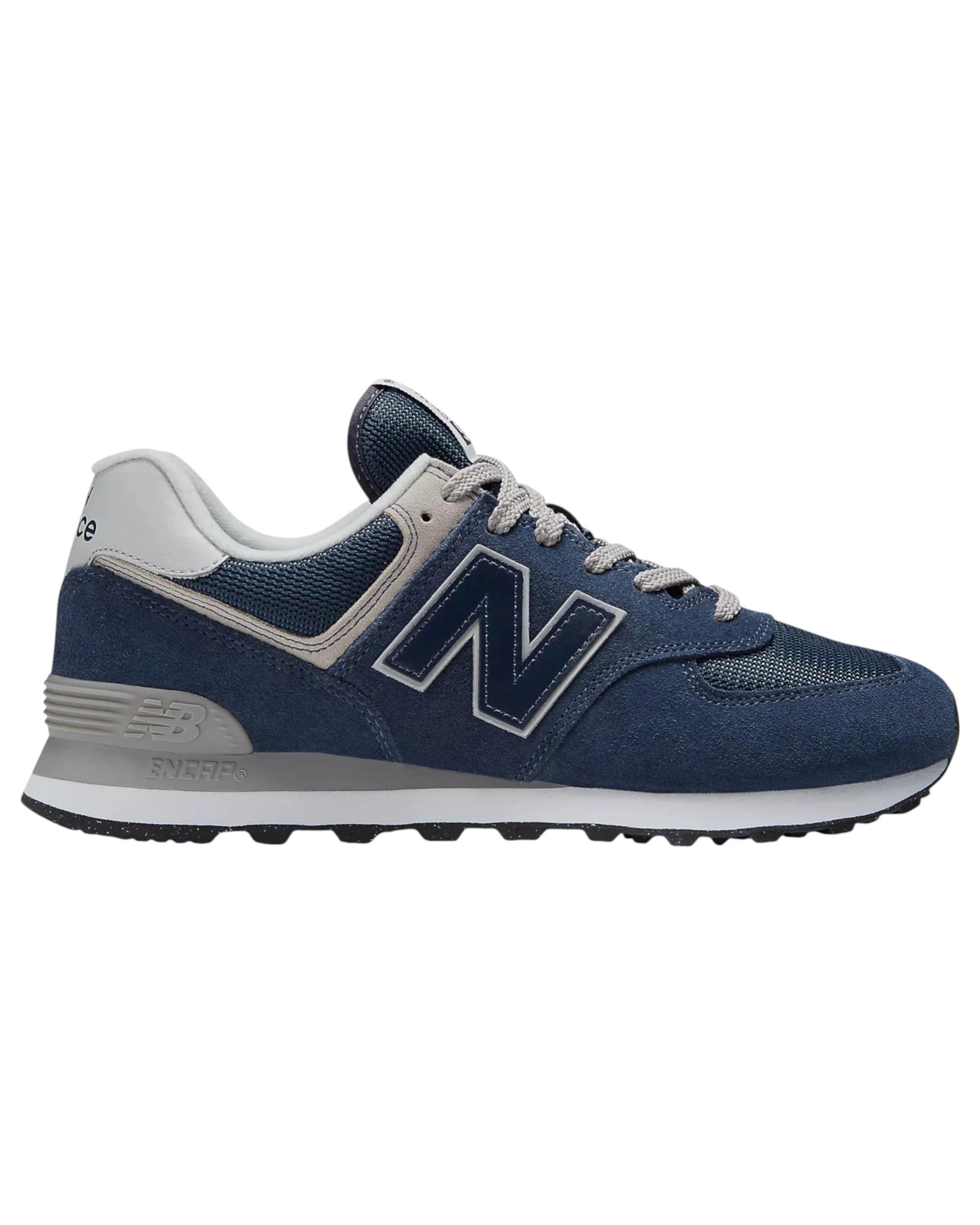 1 New Balance Mens 574 Navy Multi Athletic Shoes NAVY MULTI, 1 of 7