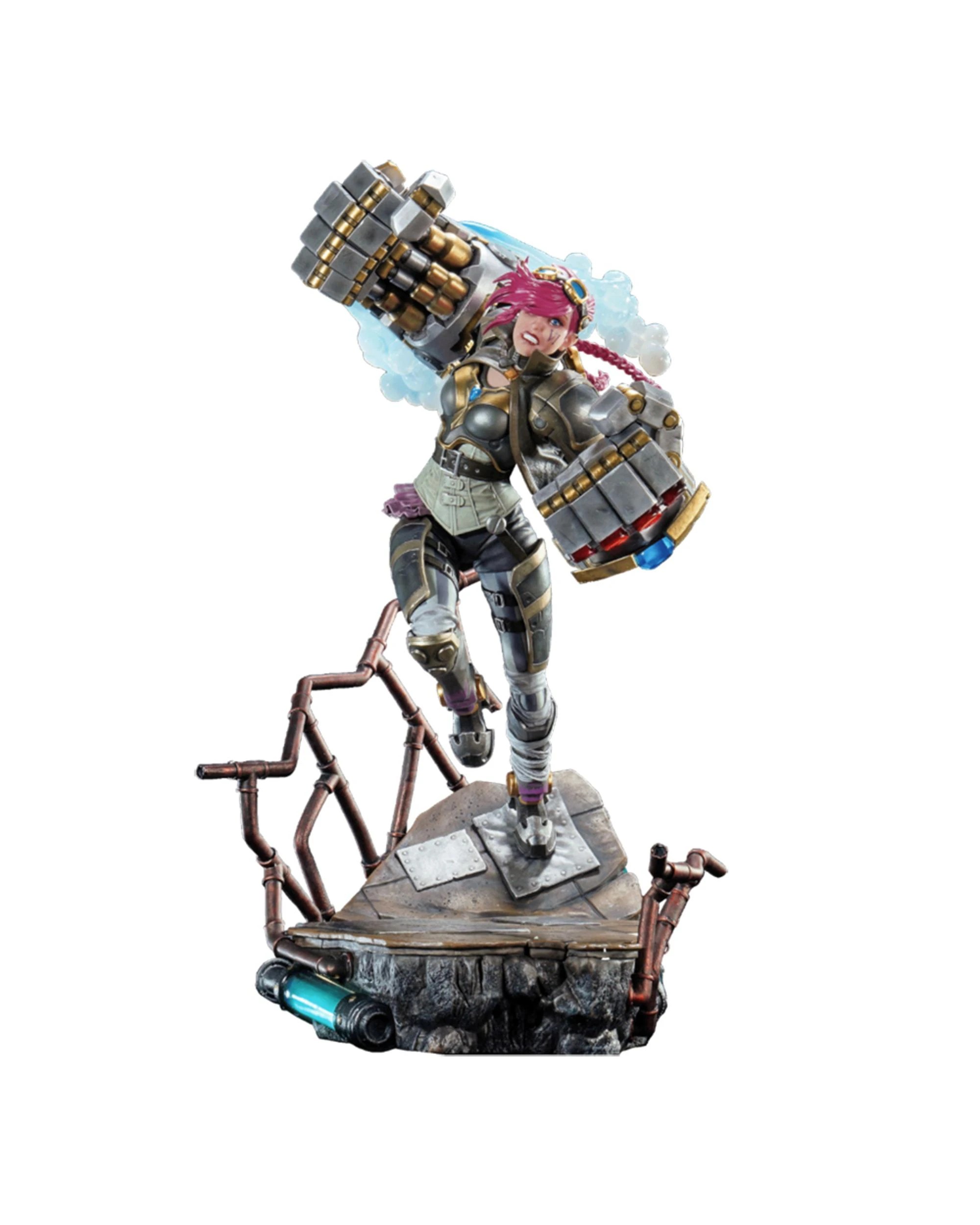 1 Pure Arts League of Legends: Vi 1:6 Scale Statue, 1 of 10