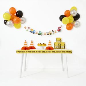 25 Piece Construction Decoration Pack