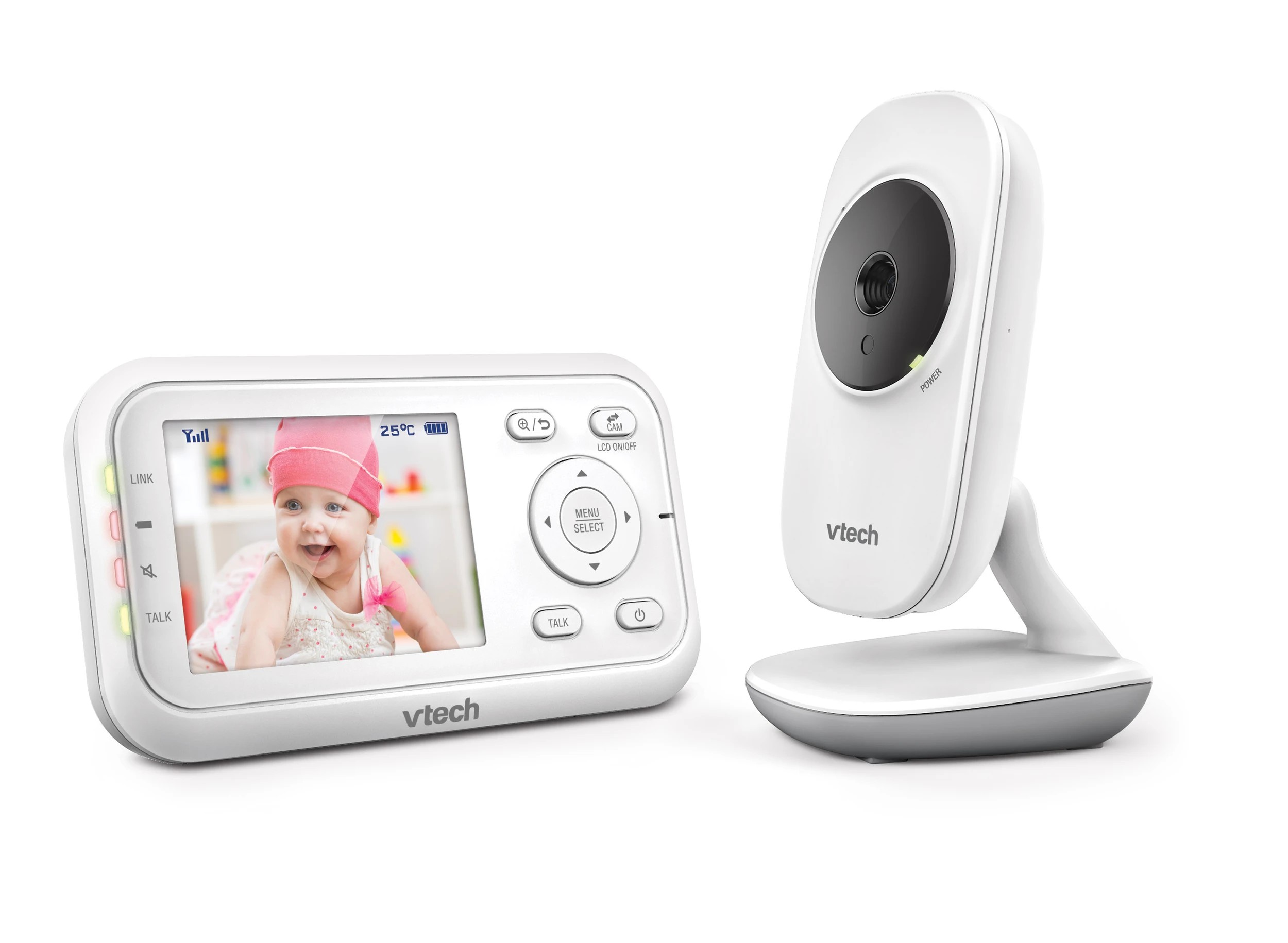 3 VTech BM3250N 2.8" Video Baby Monitor - White, 3 of 3
