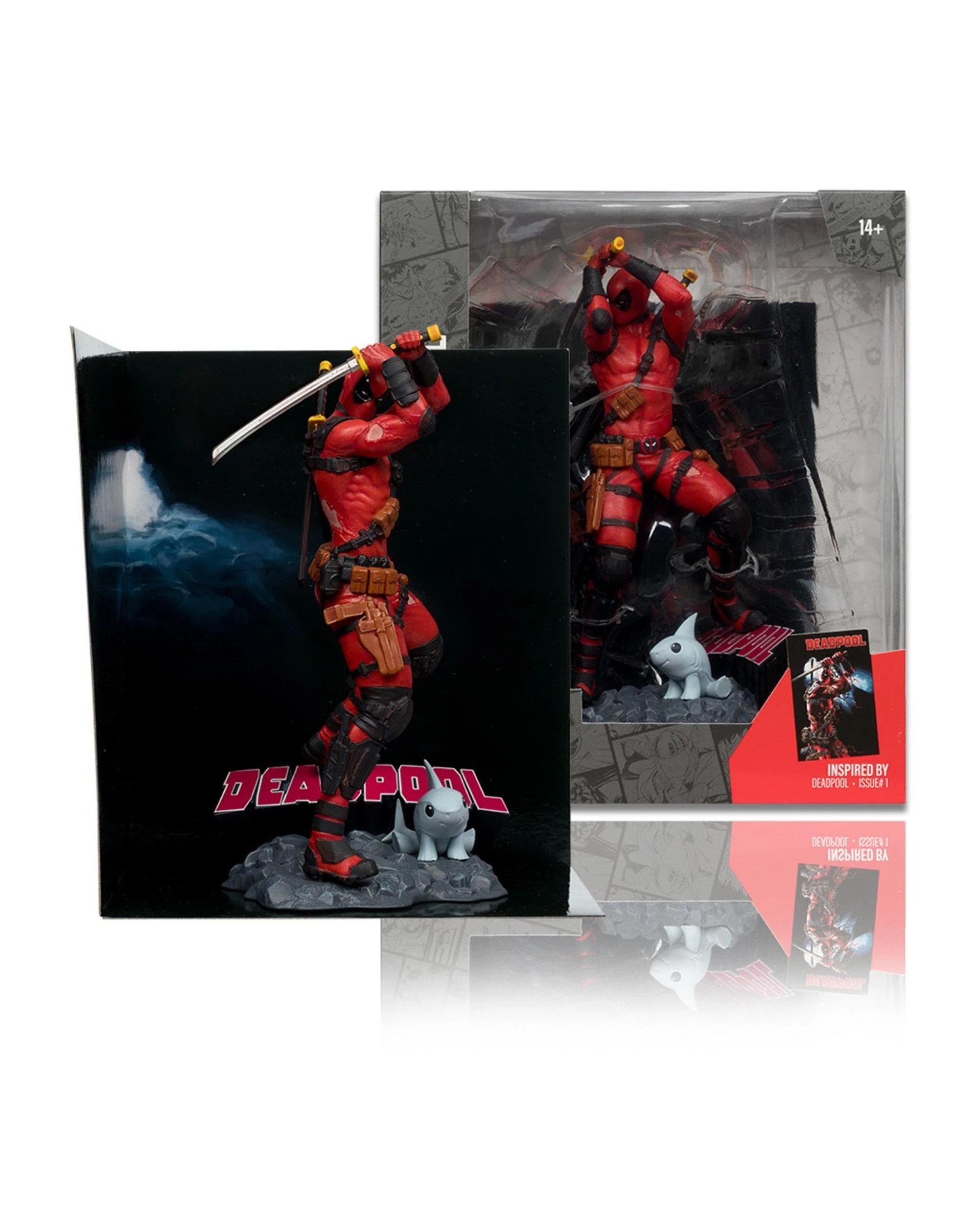 2 Marvel Collection Deadpool #1 Deadpool 1:10 Scale Figure, 2 of 9