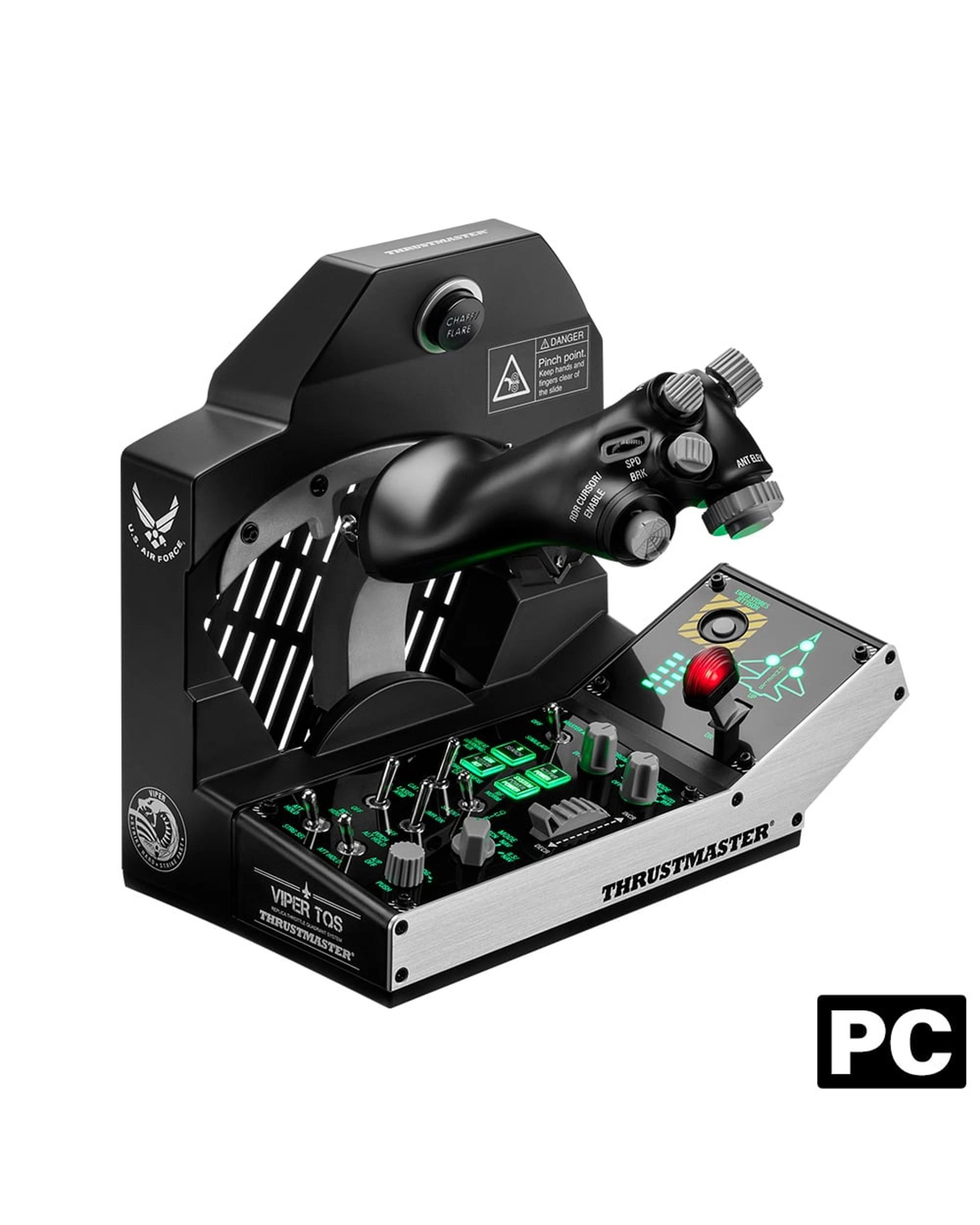 2 Thrustmaster Viper TQS Mission Pack for PC - Black, 2 of 8