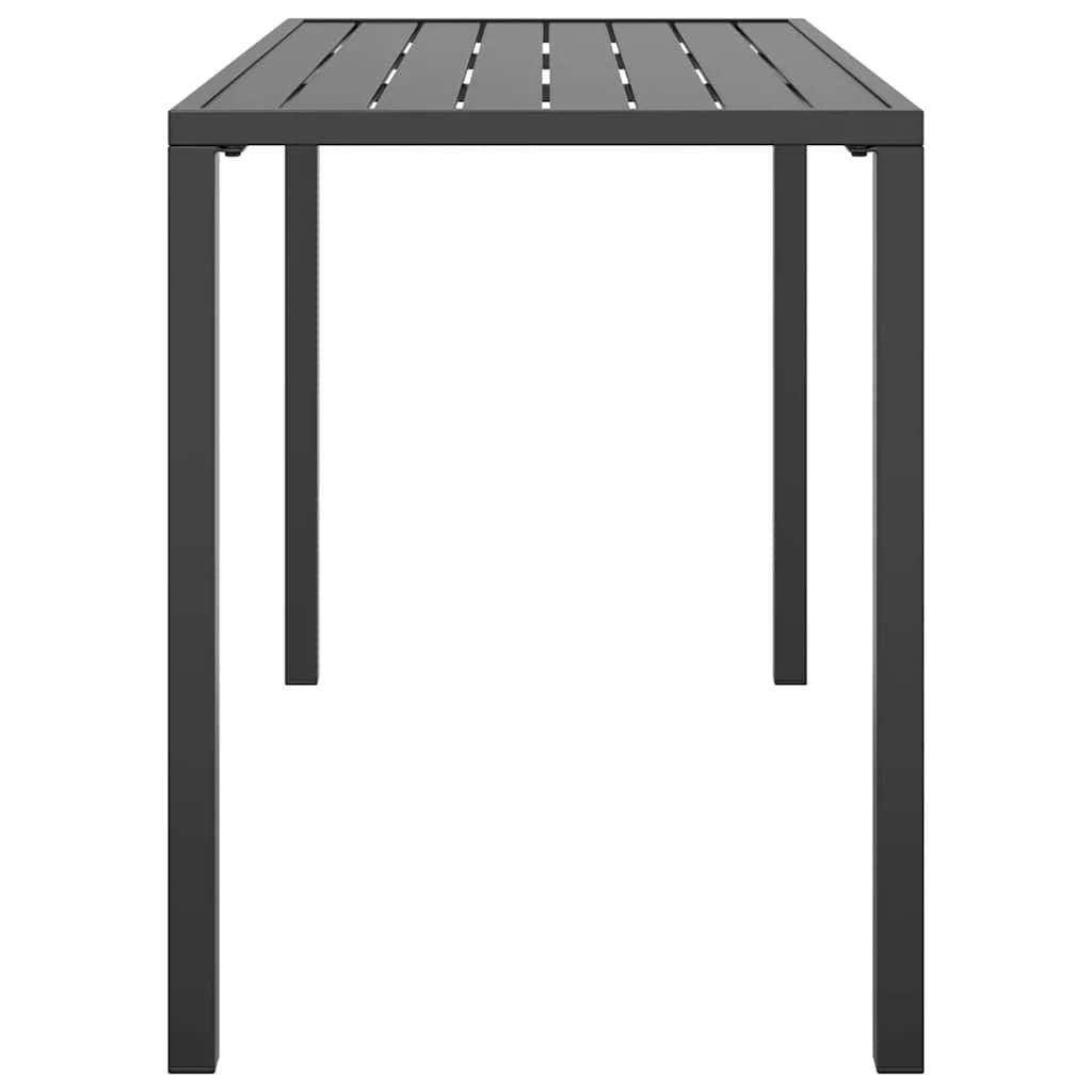 4 vidaXL garden dining table Durable - Grey, 4 of 7